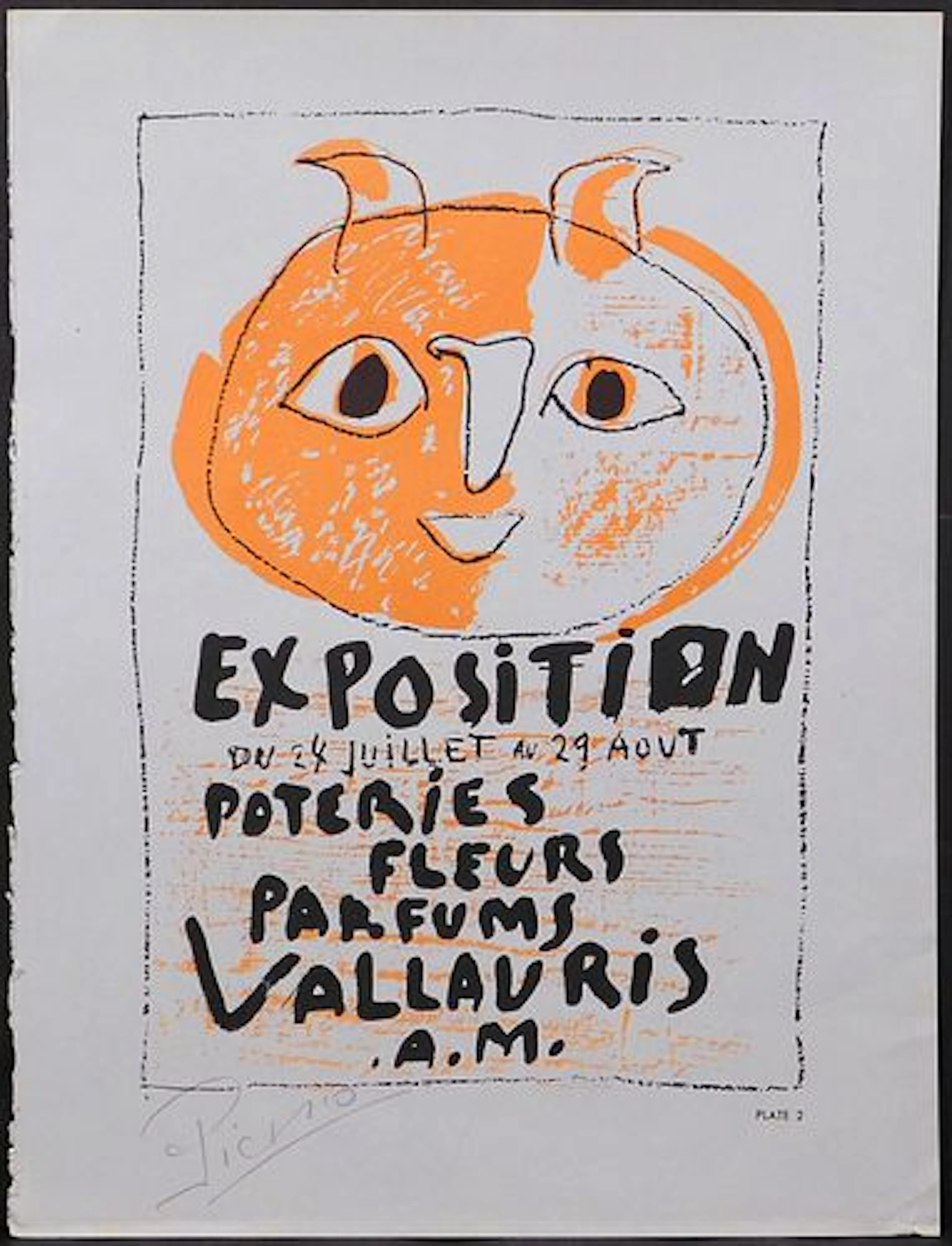 Style of Pablo Picasso: Poteries Fleurs Parums