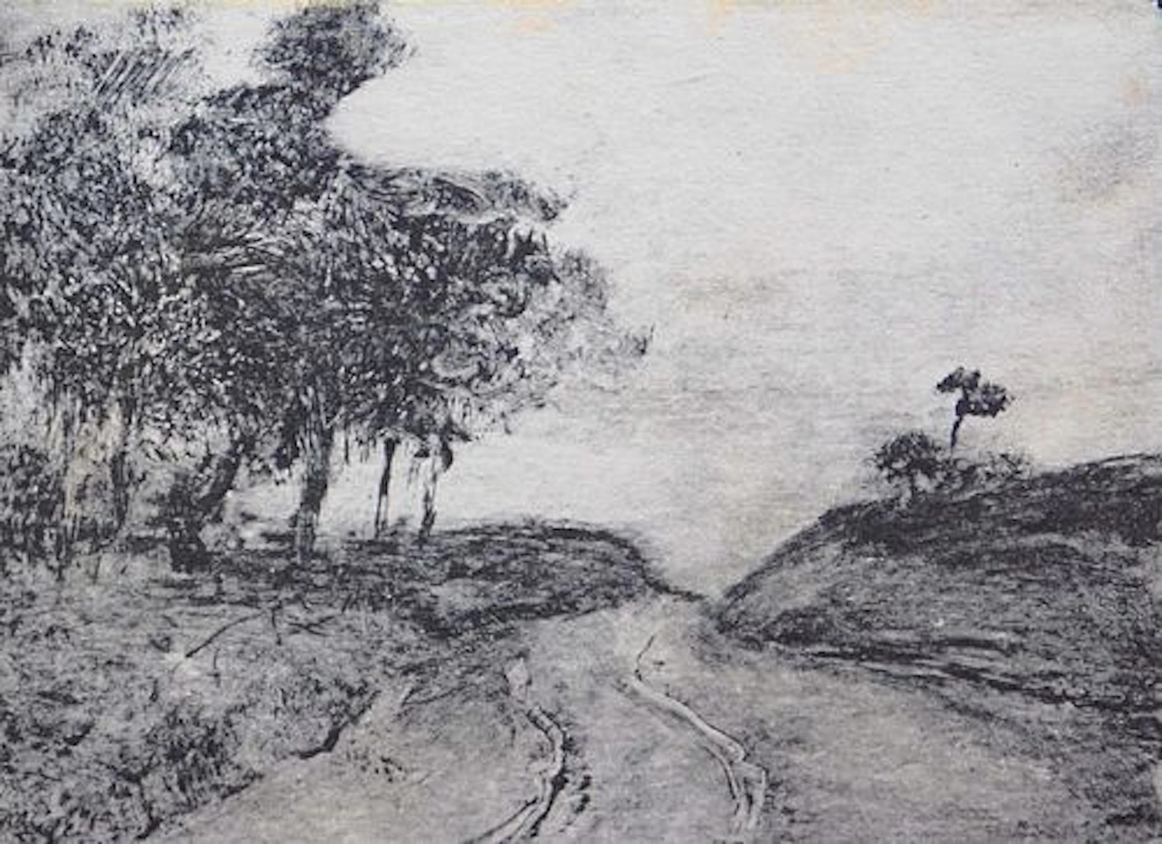Edgar Degas: La Route I