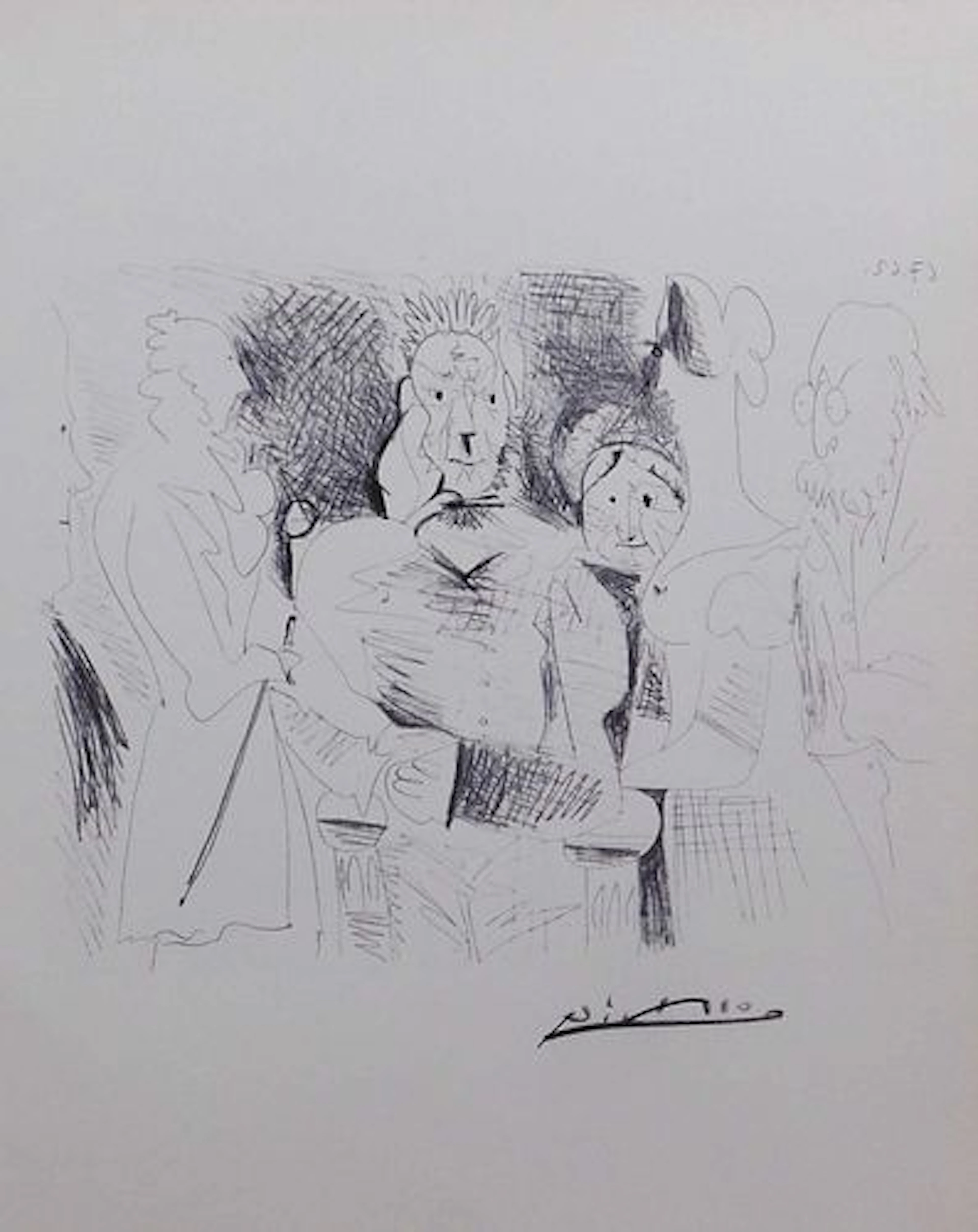 Style of Pablo Picasso: Gravure
