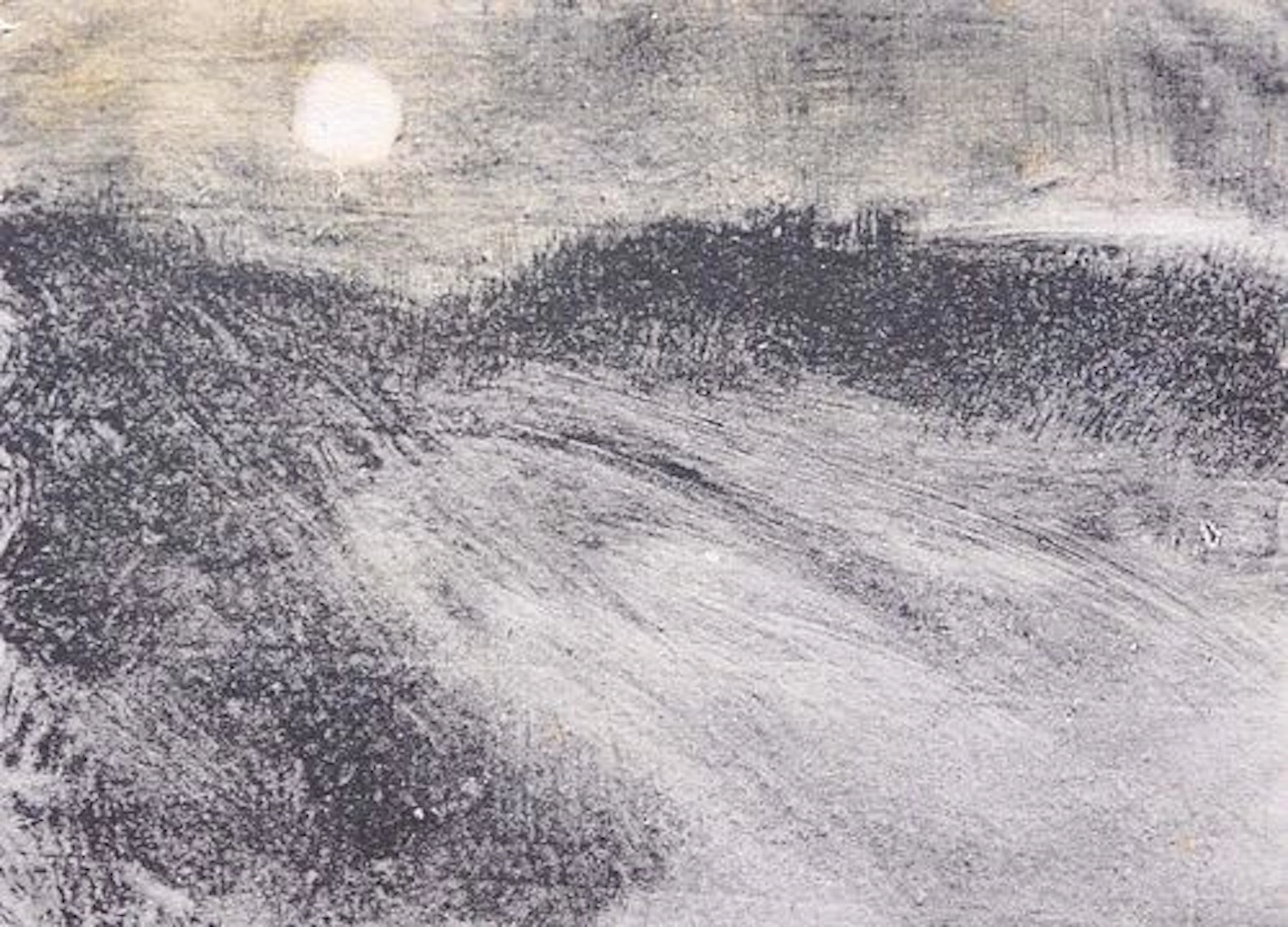 Edgar Degas: La Route II