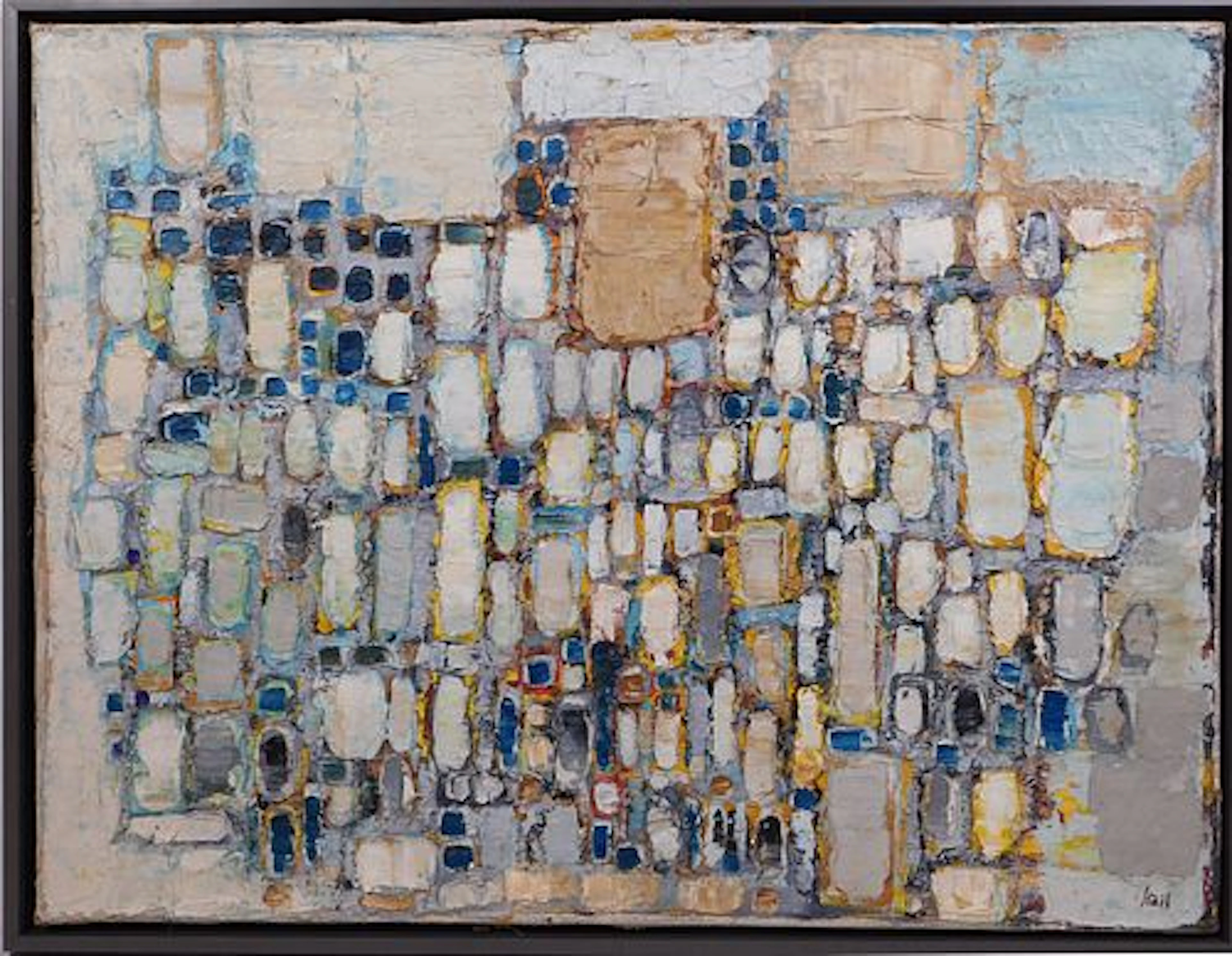 Nicolas de Stael Attributed Abstract Painting
