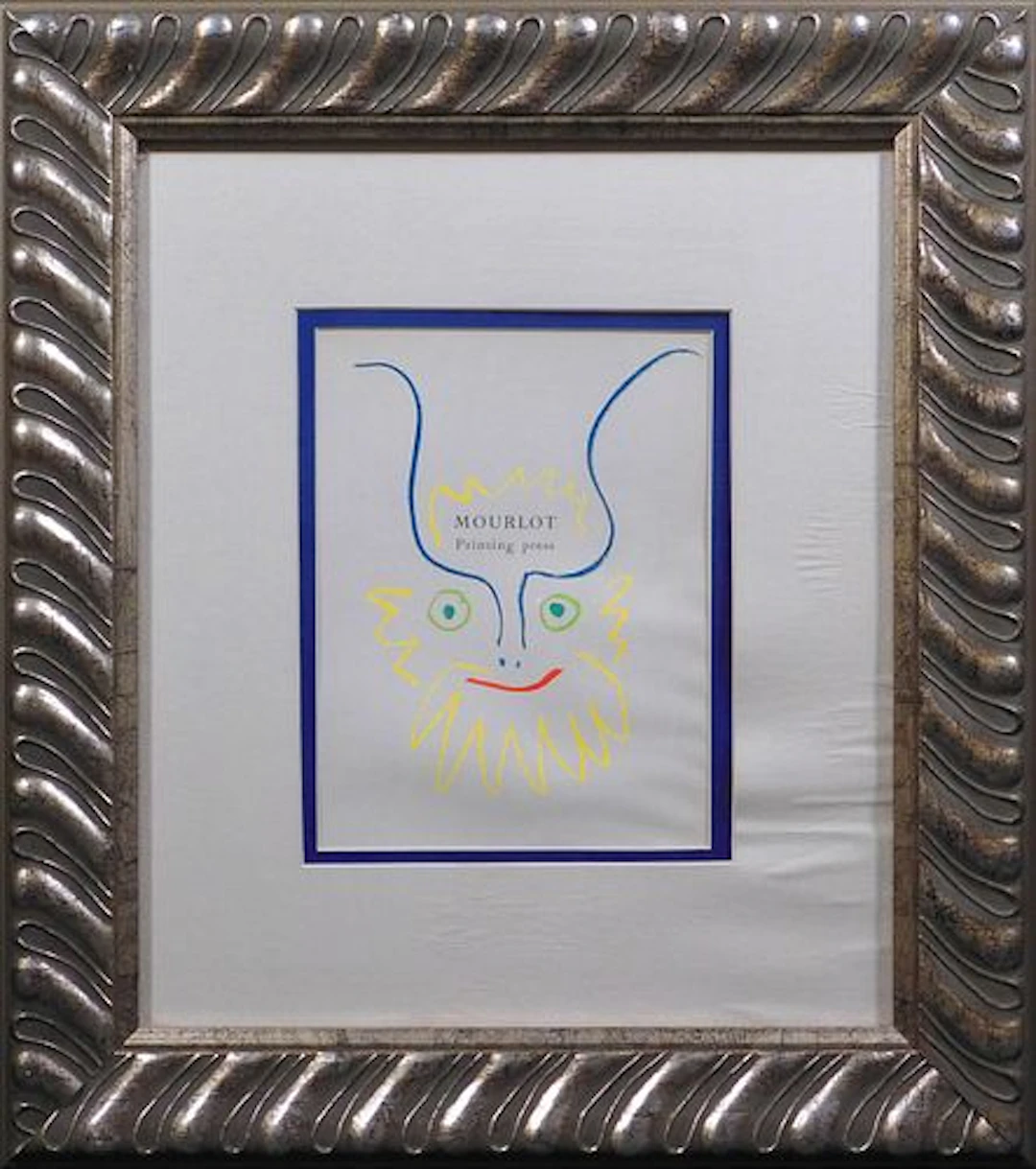 Pablo Picasso: Visage (Mourlot Printing Press)