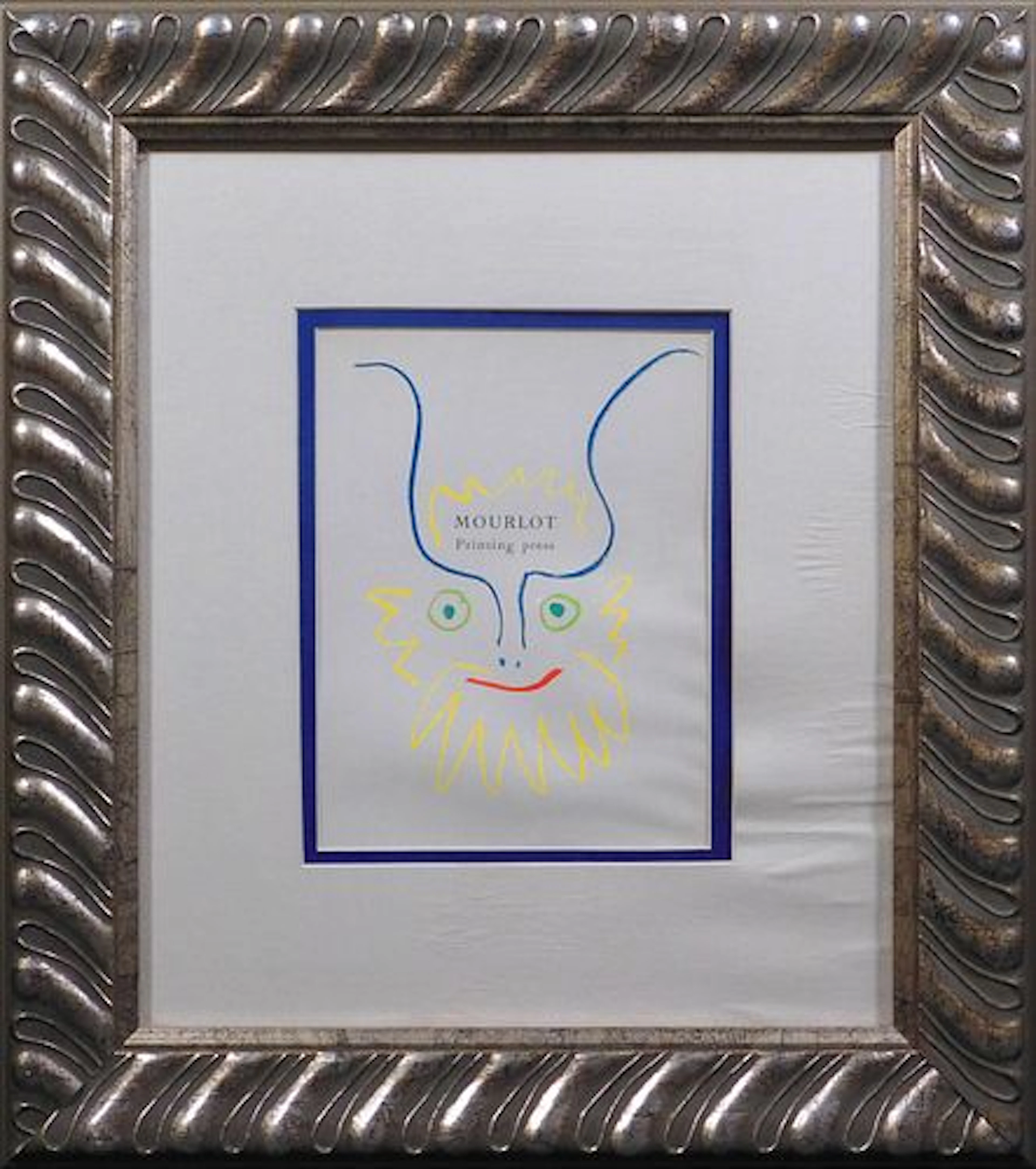 Pablo Picasso: Visage (Mourlot Printing Press)