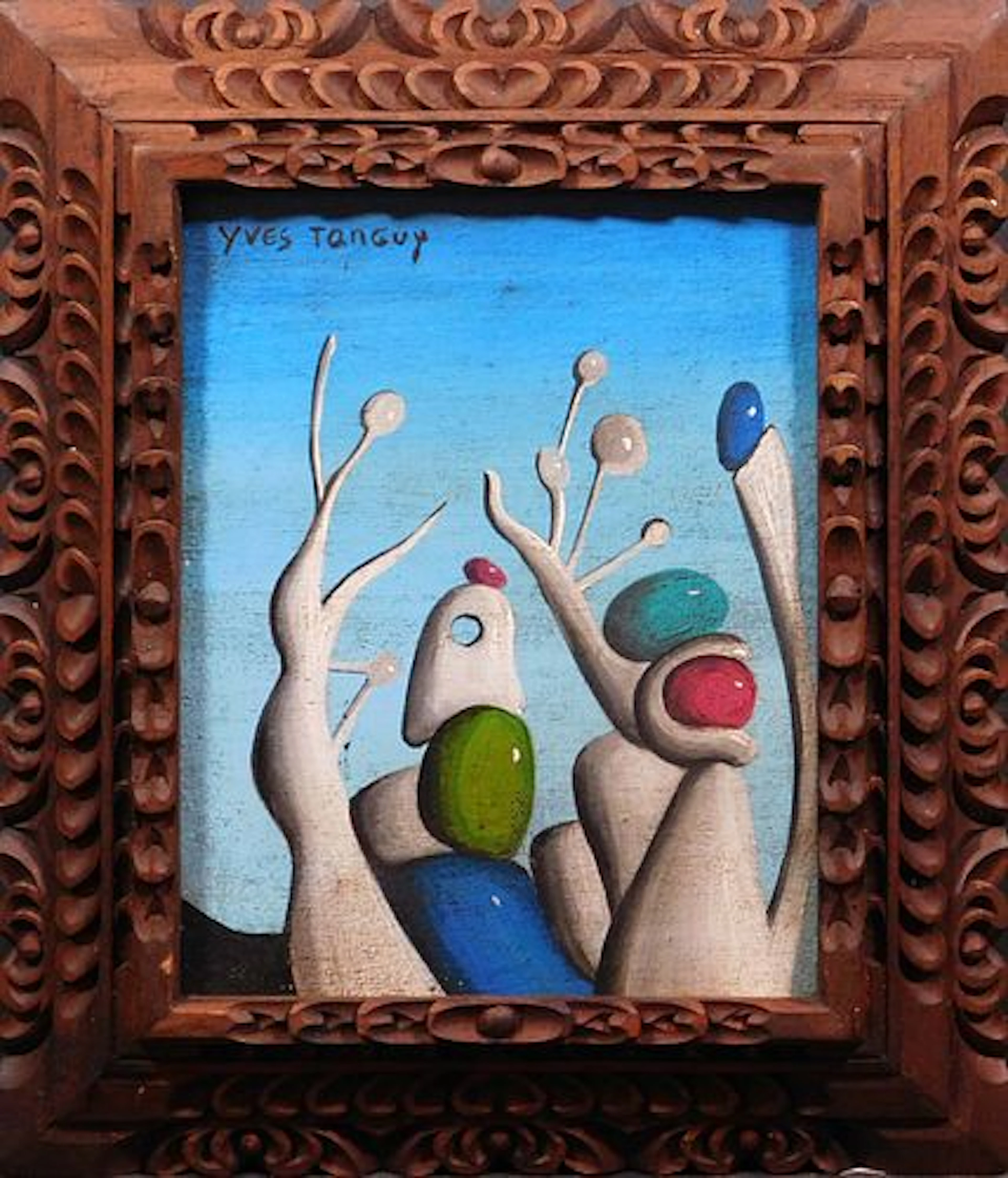 Style of Yves Tanguy: Surreal Landscape