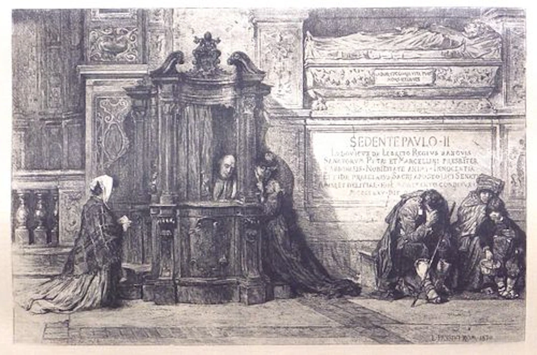 Ludwig Pasini, After: Canons in the Church of St. Peter