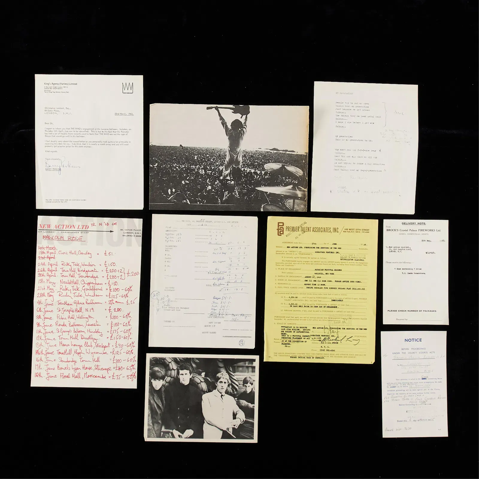 9 The Who Ephemera & Archival Materials | Barnebys