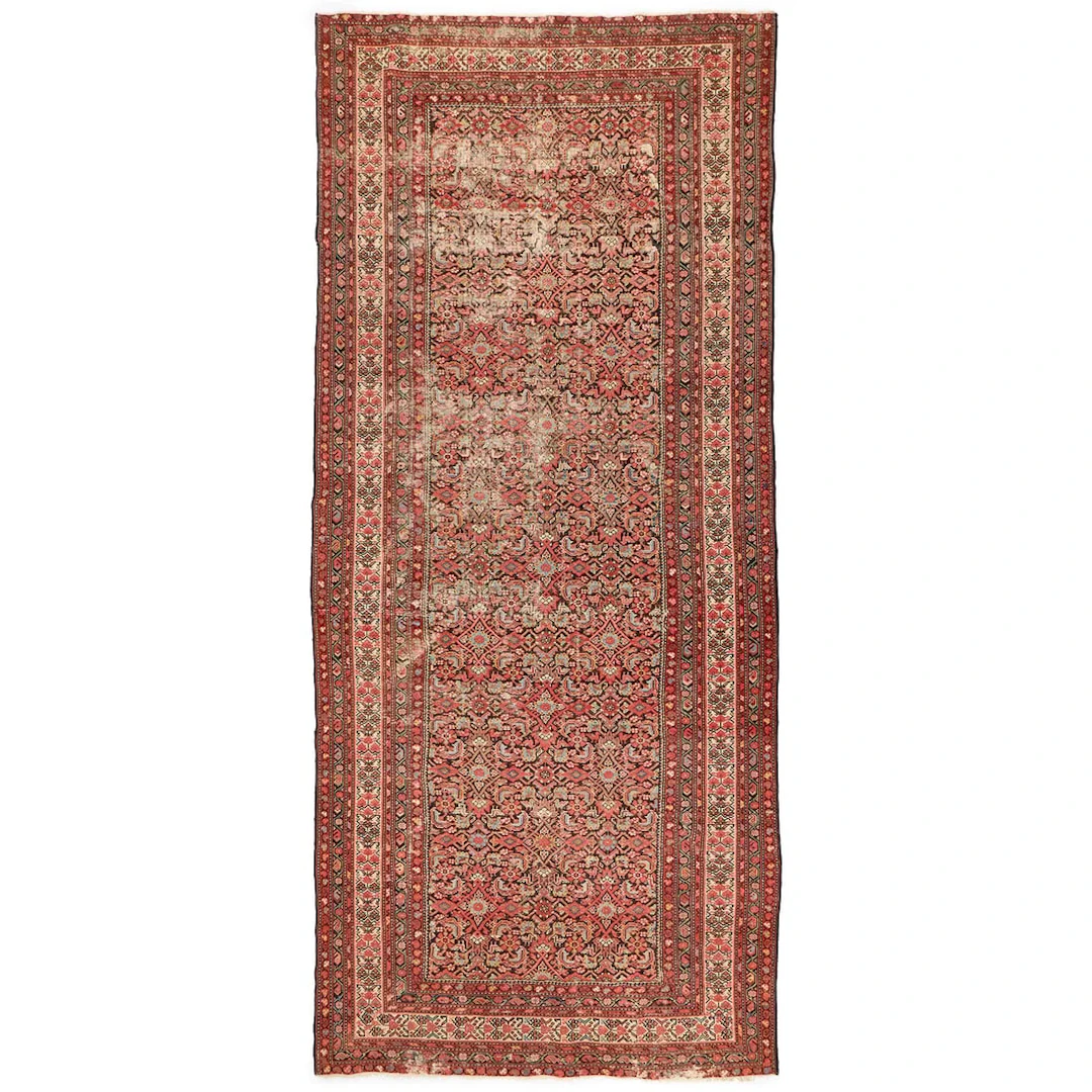 Lrg Early 20th c. Persian Malayer Rug 13'4"x5'10"