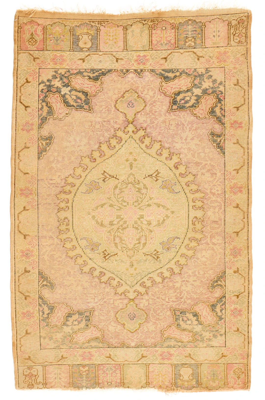 Central Anatolian Turkish Kayseri Rug 2'11"x1'10"