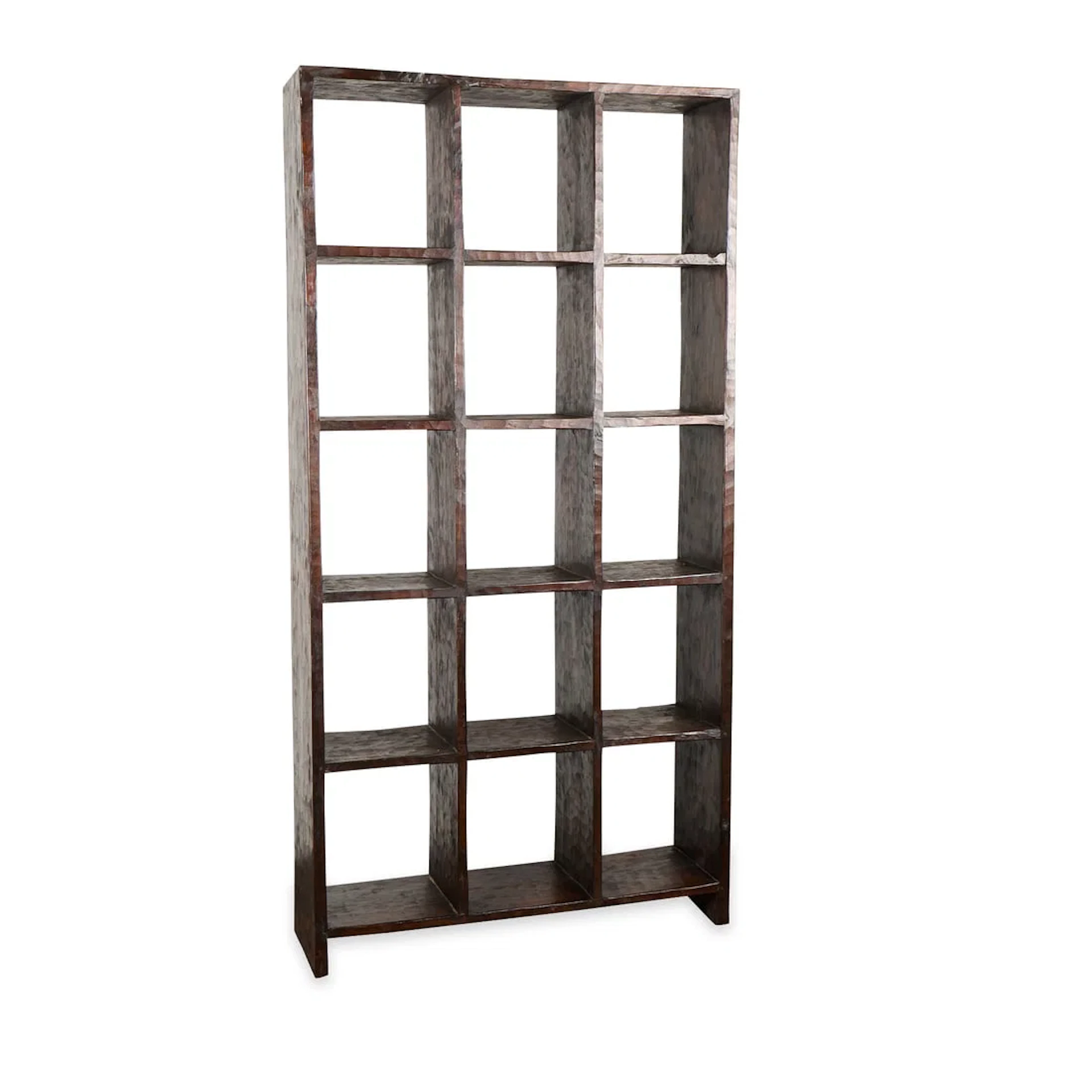 Southeast Asian Carved Ironwood Display Shelf