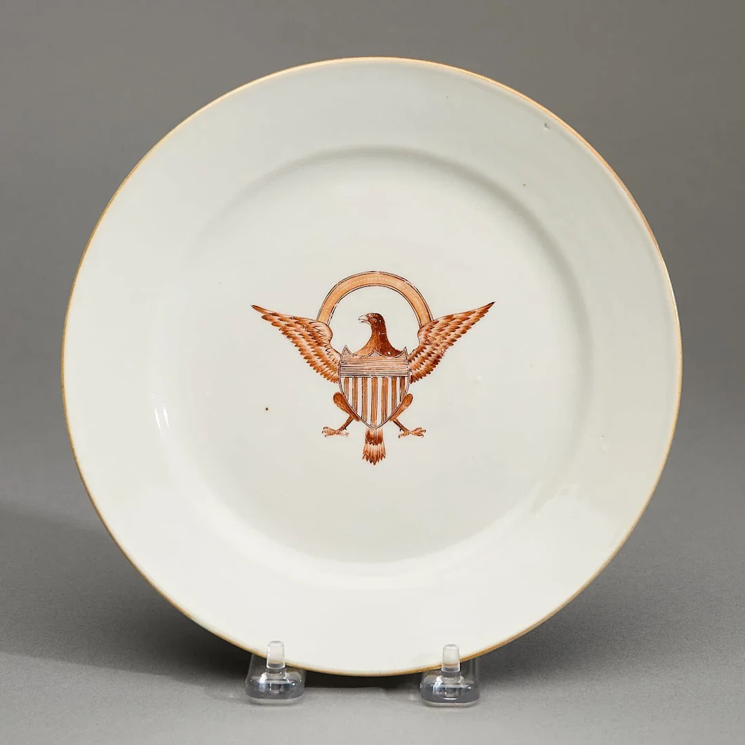 Chinese Export American Market Plate