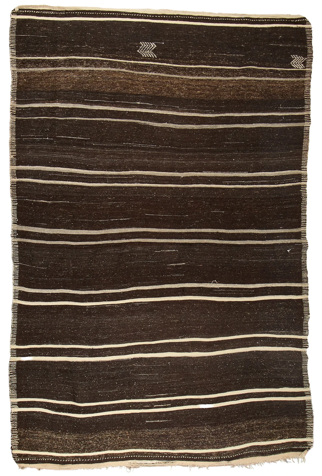 20th c. Turkish Kilim Flatweave Rug 10'10"x7'7"