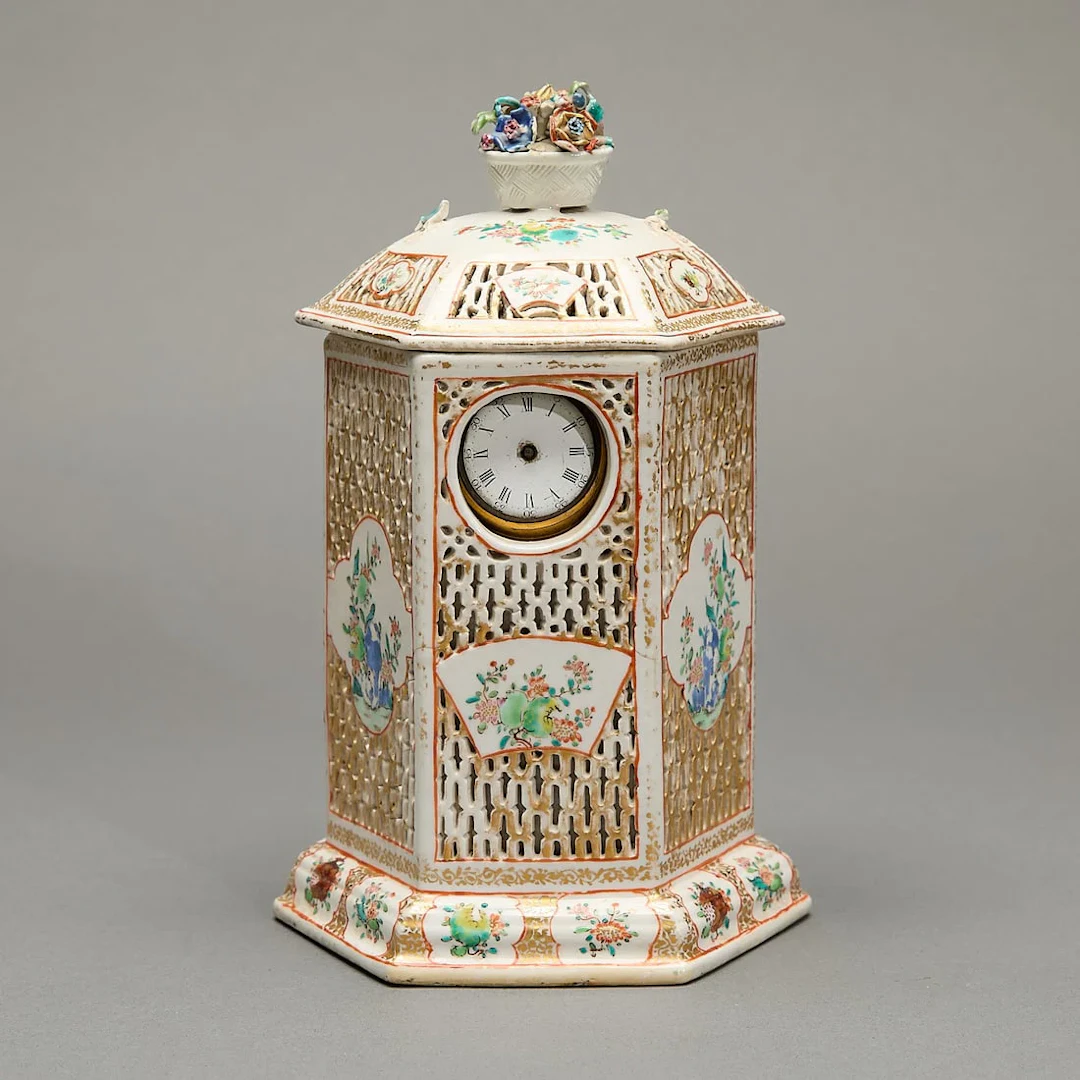 Chinese Export Reticulated Watch Stand