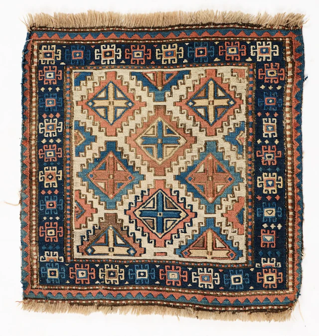 Shahsavan Tribal Flatweave Khorjin 1'7"x1'8"