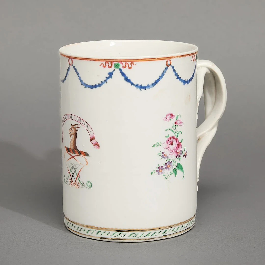 Chinese Export Armorial Mug - Fleming