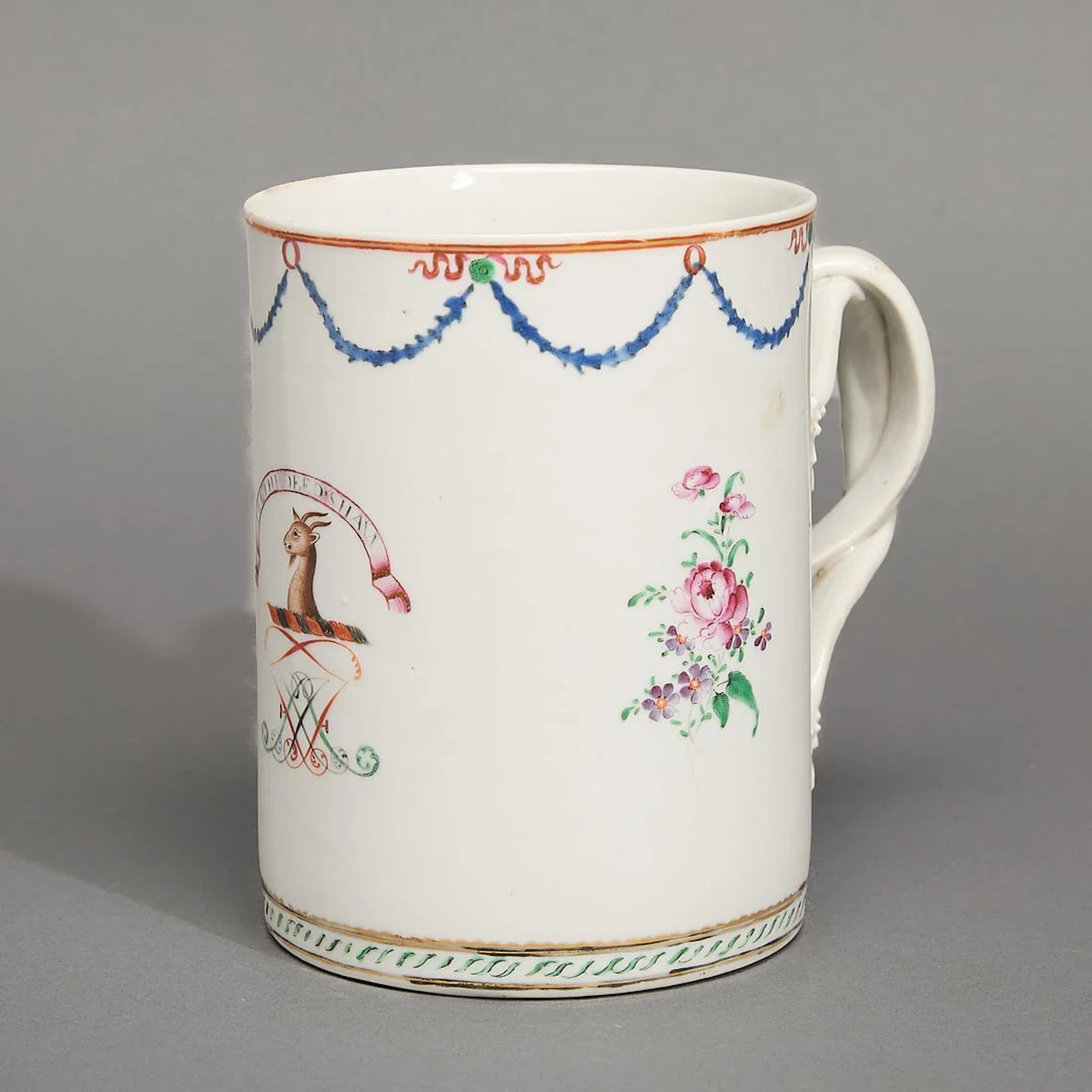 Chinese Export Armorial Mug - Fleming