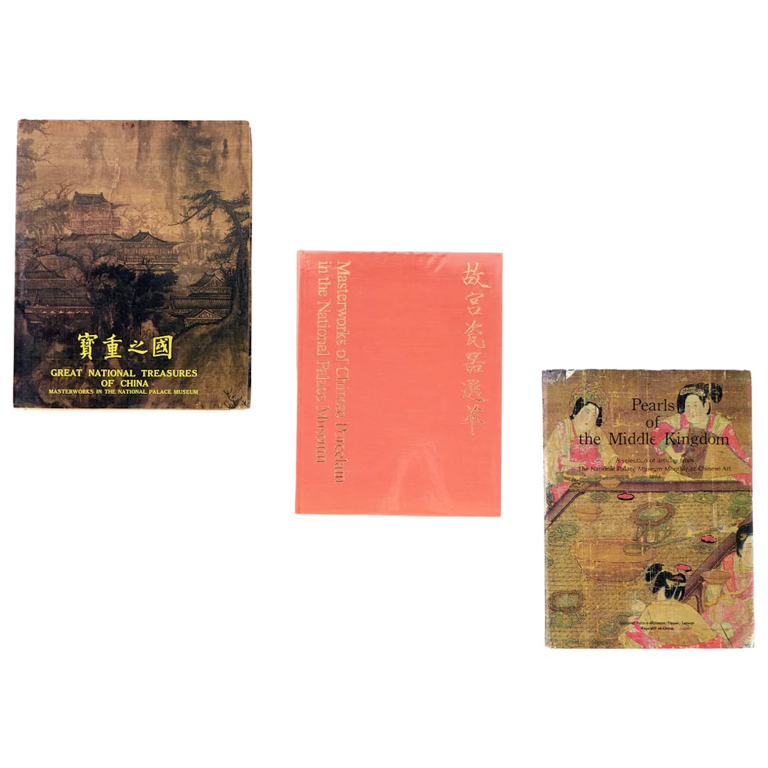 3 National Palace Museum Chinese Art Books