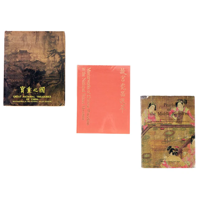 3 National Palace Museum Chinese Art Books