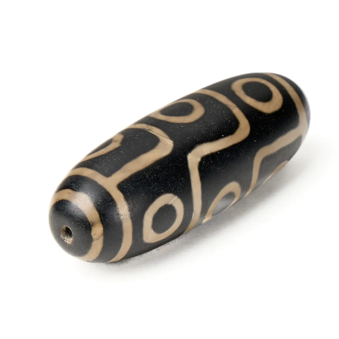 Tibetan Agate "Nine Eye" Dzi Bead