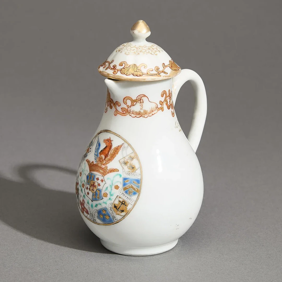 Van Reverhorst Armorial Cream Jug