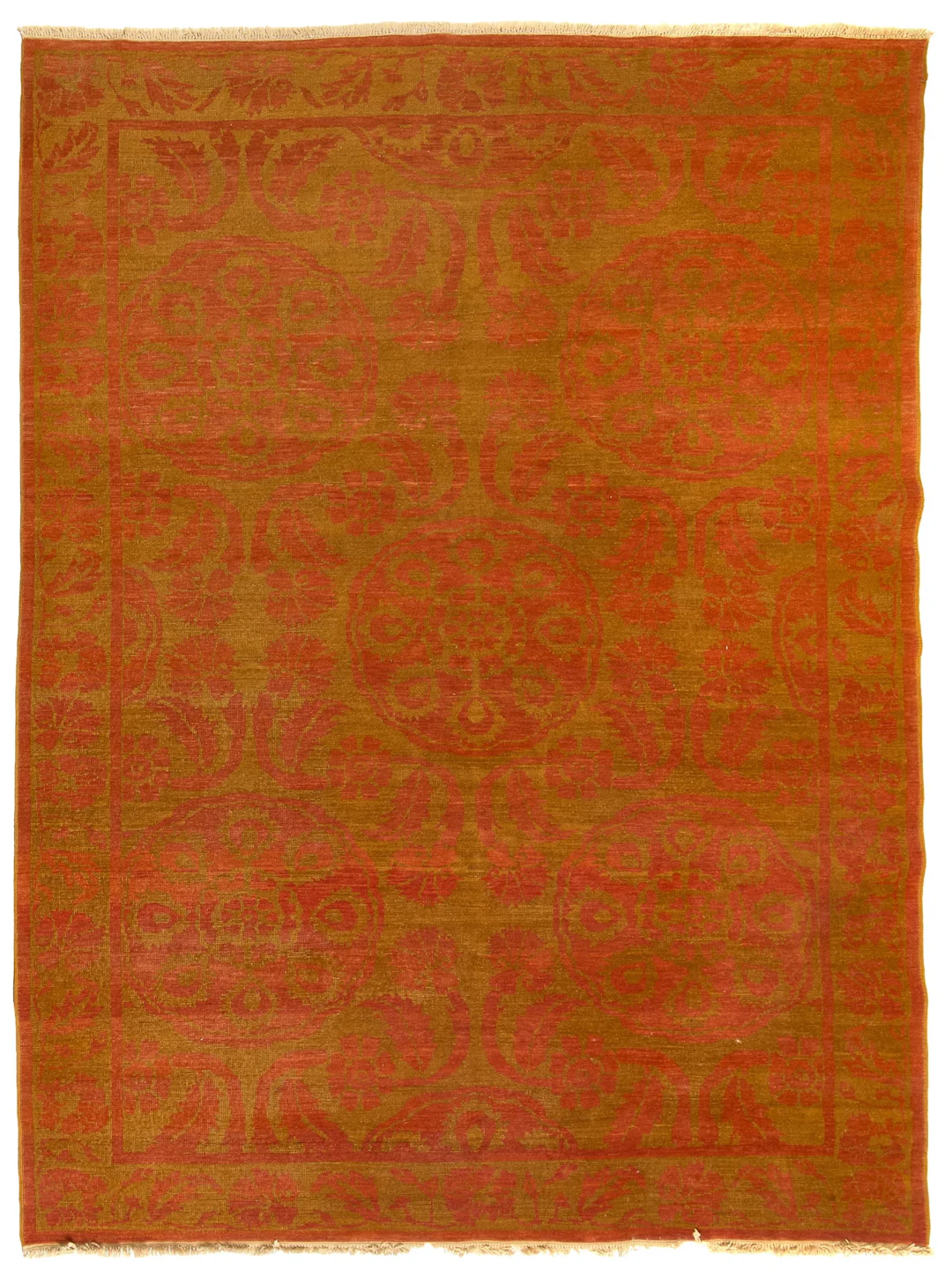 20th c. Turkish Oushak Area Rug 12' x 9'