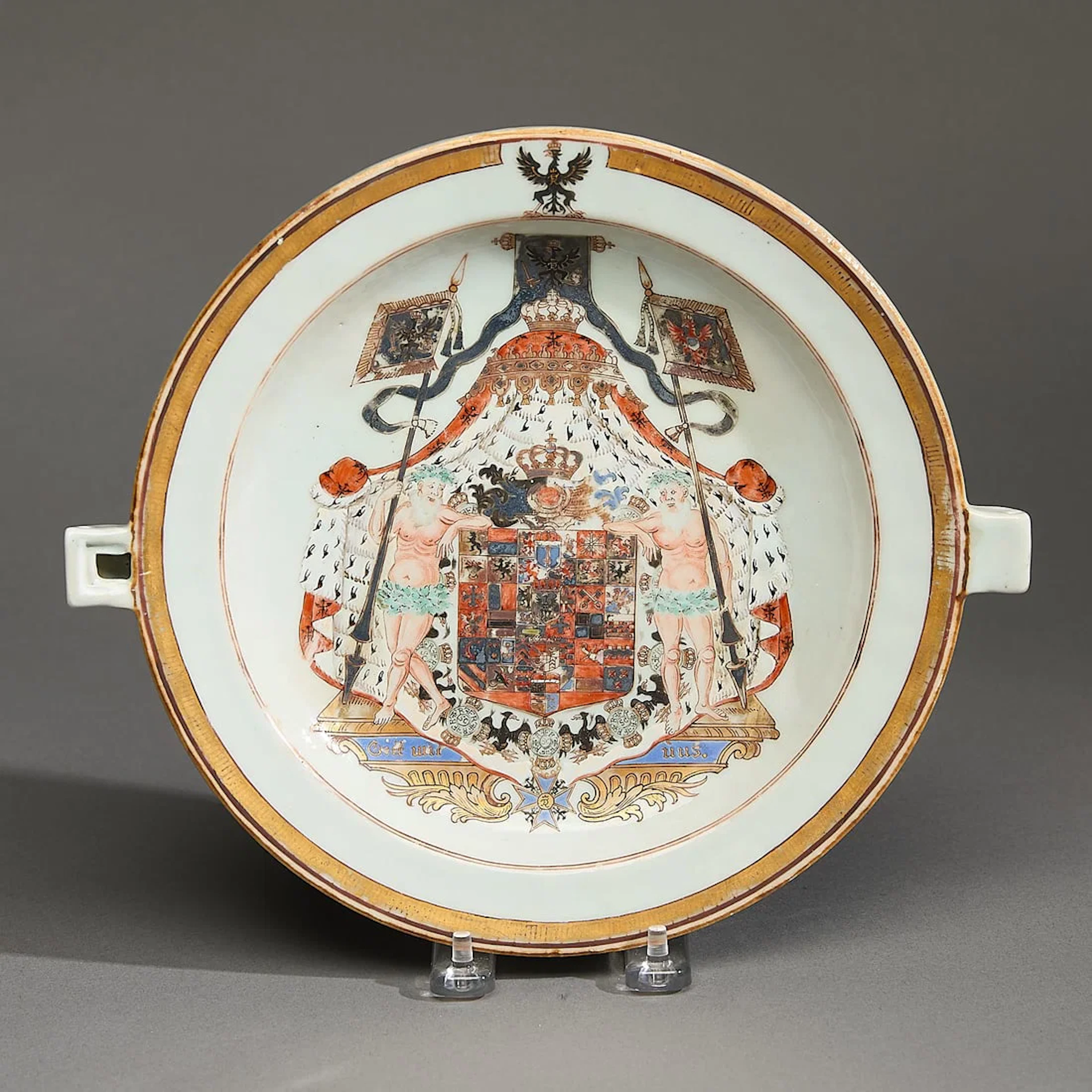 Armorial Frederick the Great Hot Water Plate