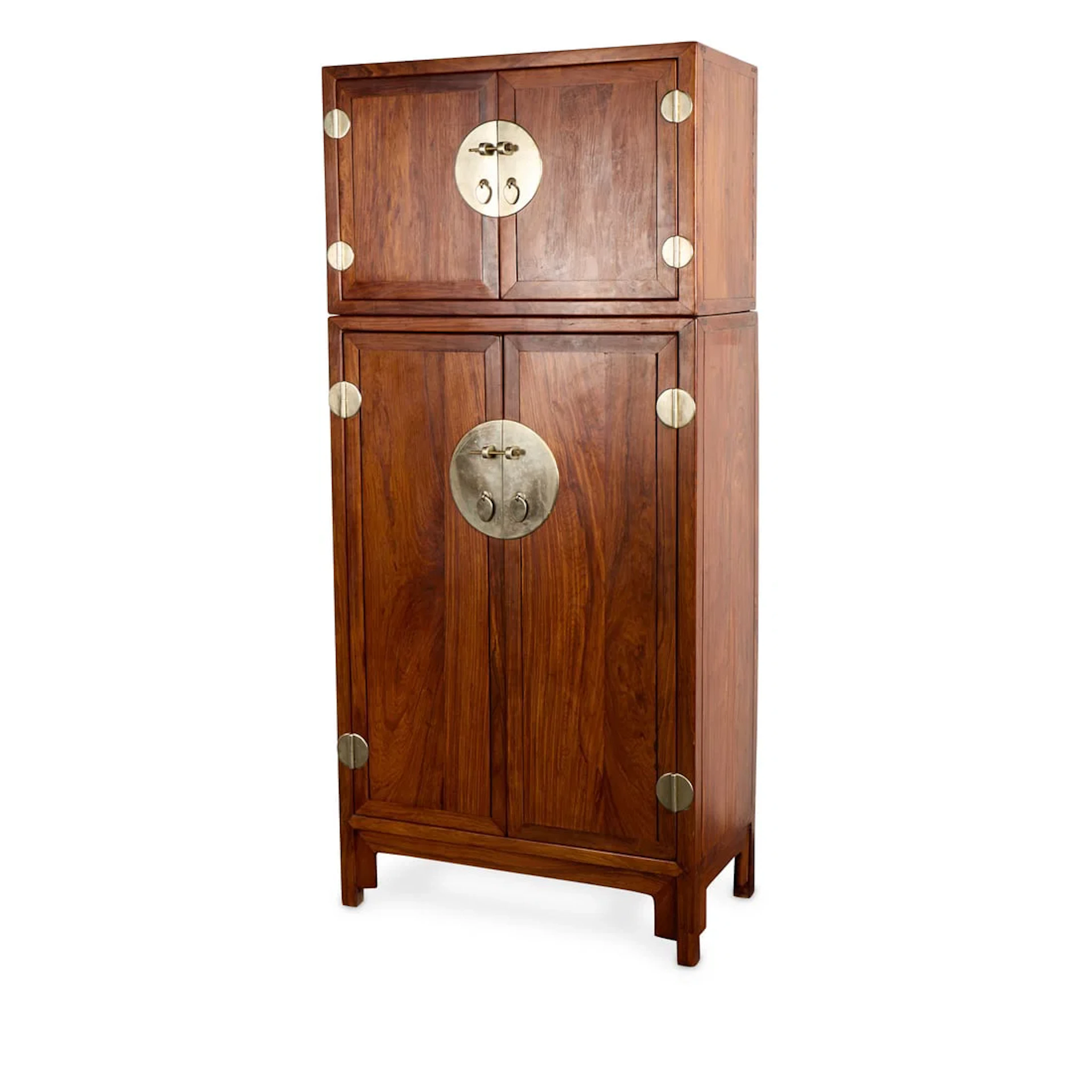 Chinese Qing Huanghuali Sijiangui Compound Cabinet