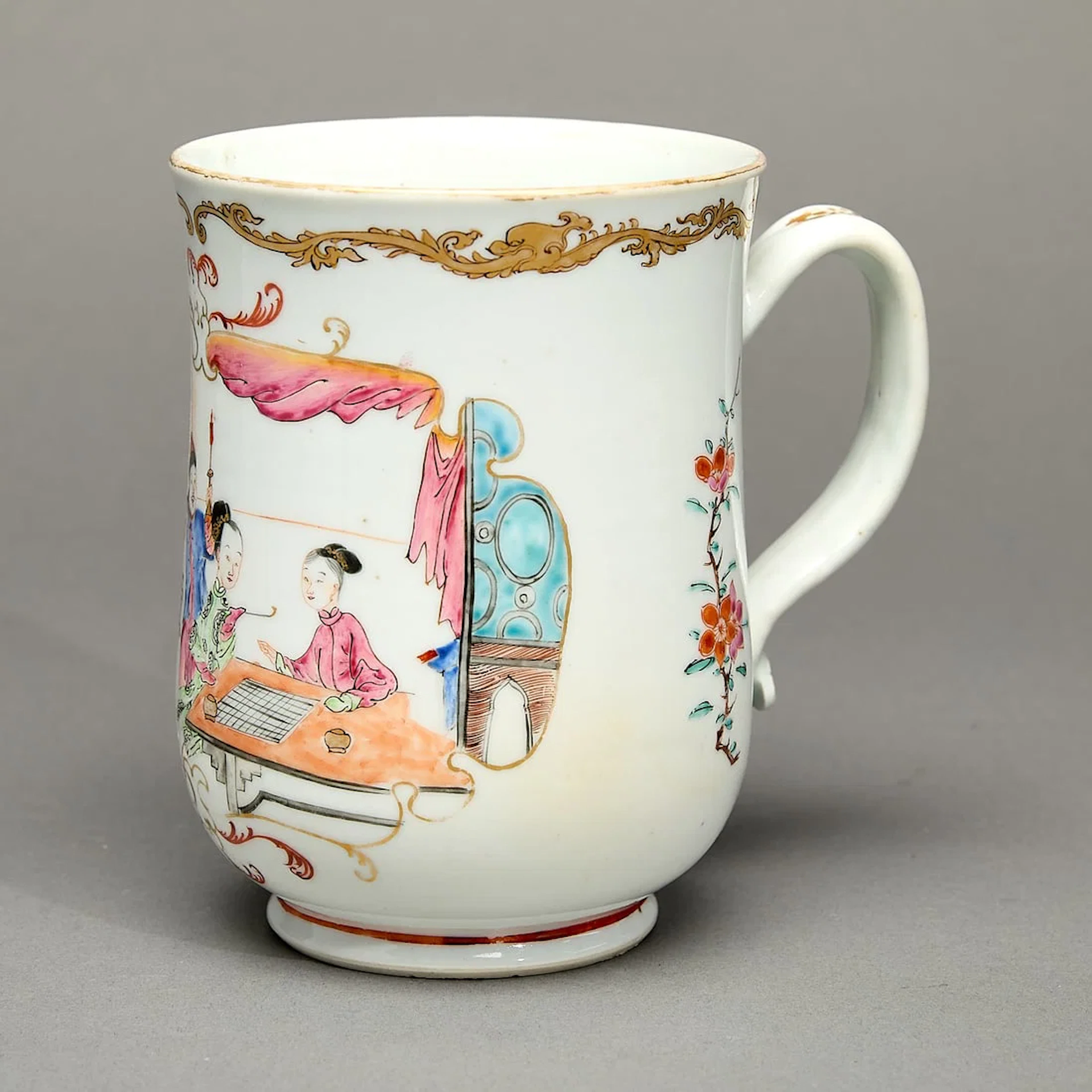 Chinese Export Famille Rose Mug