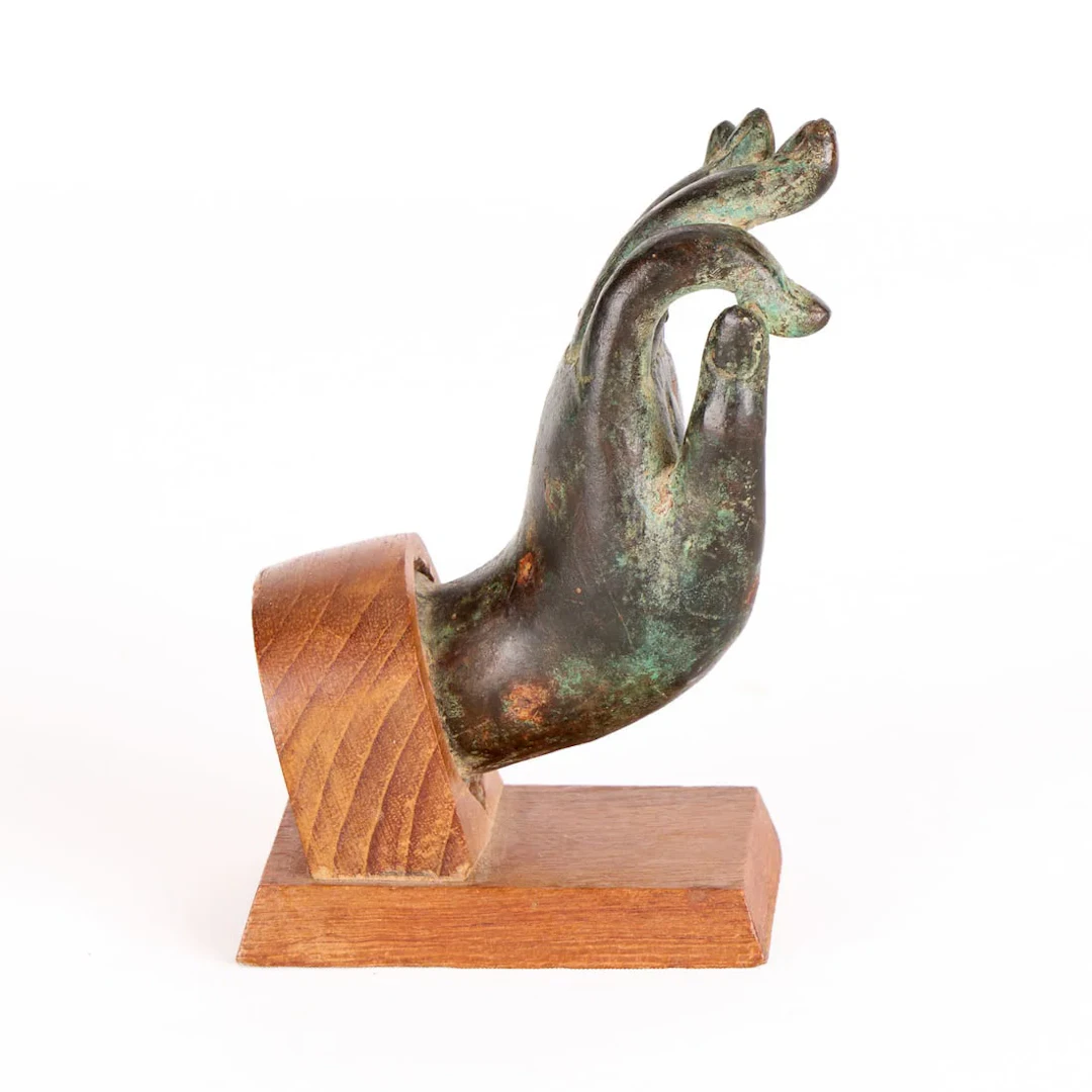 Thai Ayutthaya Kingdom Bronze Buddha Hand
