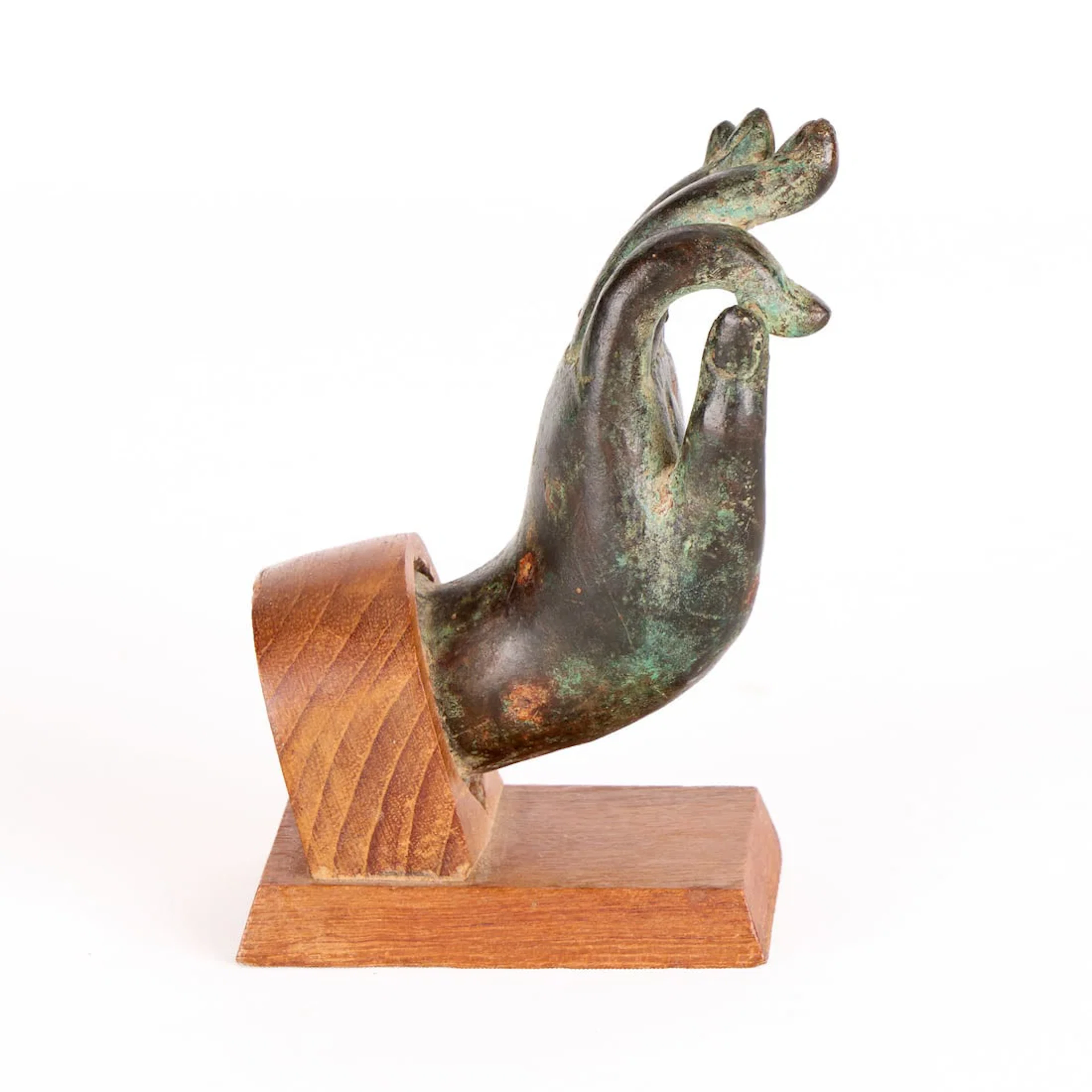 Thai Ayutthaya Kingdom Bronze Buddha Hand