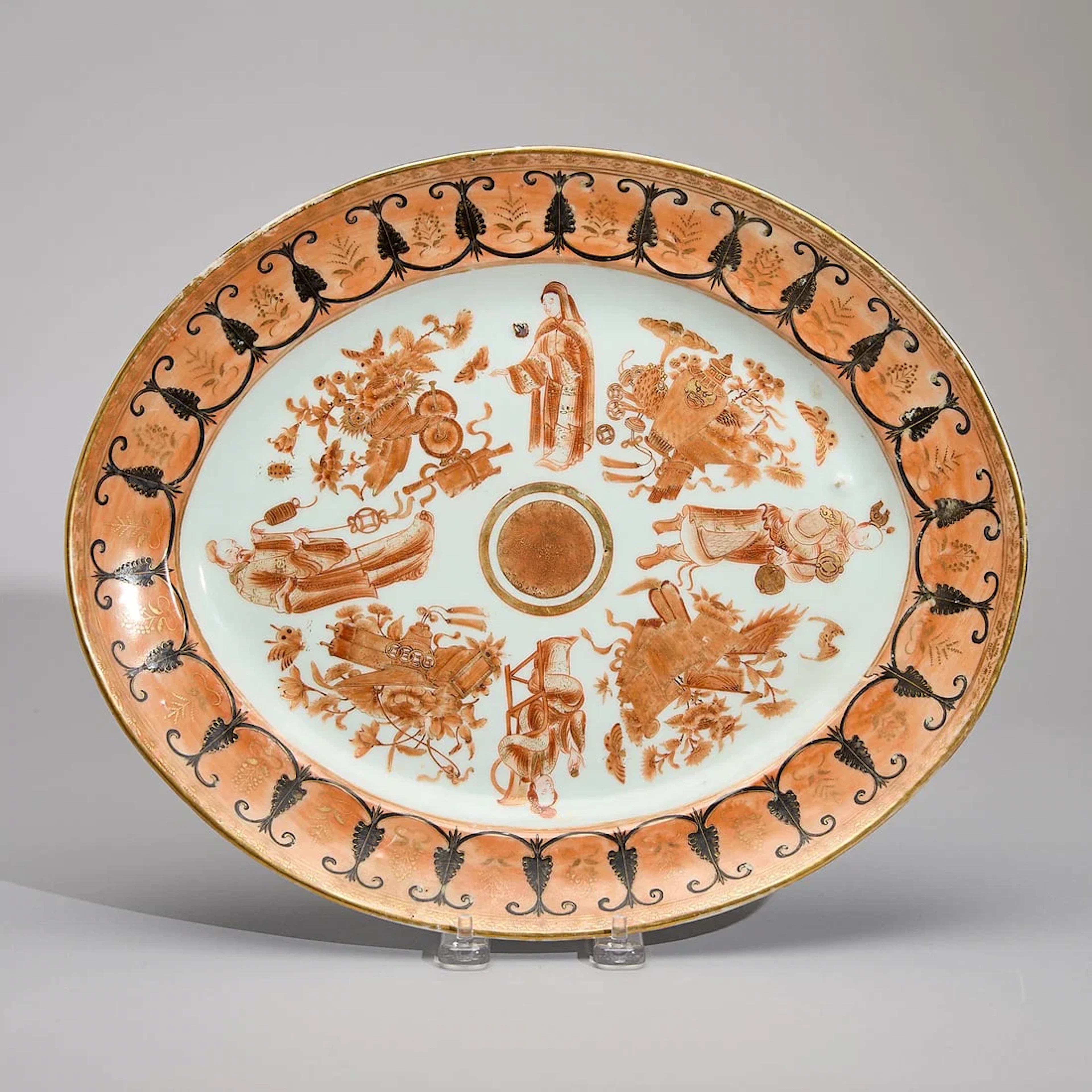 Chinese Export American Market Platter