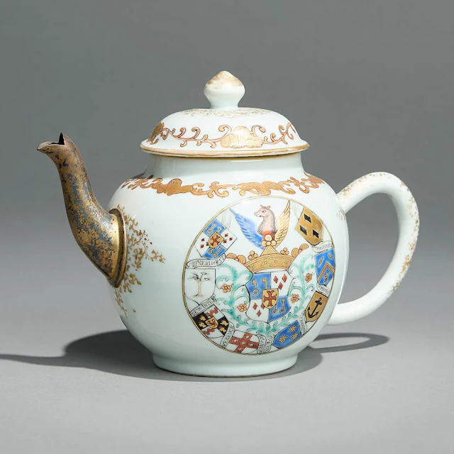 Van Reverhorst Armorial Teapot