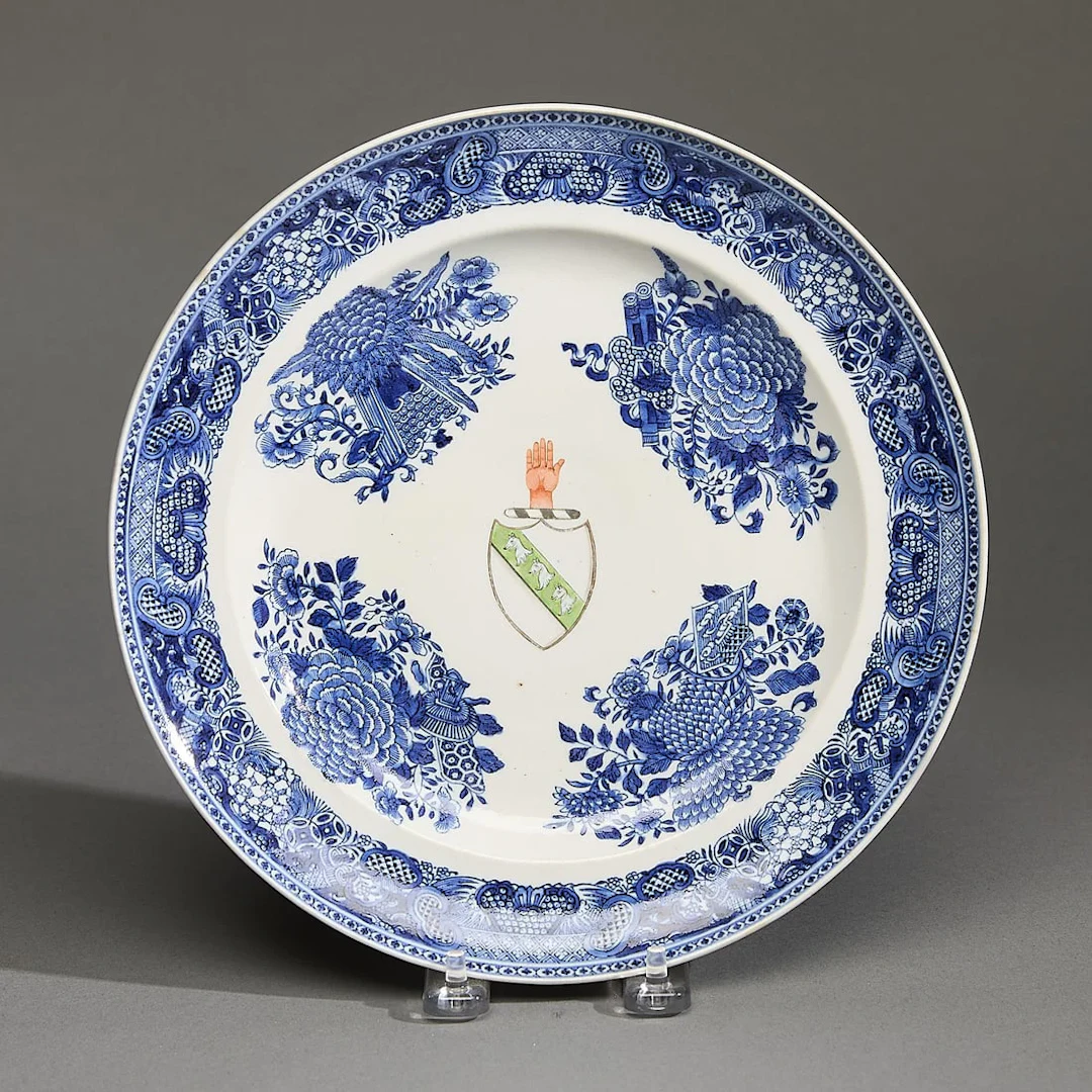 Chinese Export Armorial Plate - Middleton