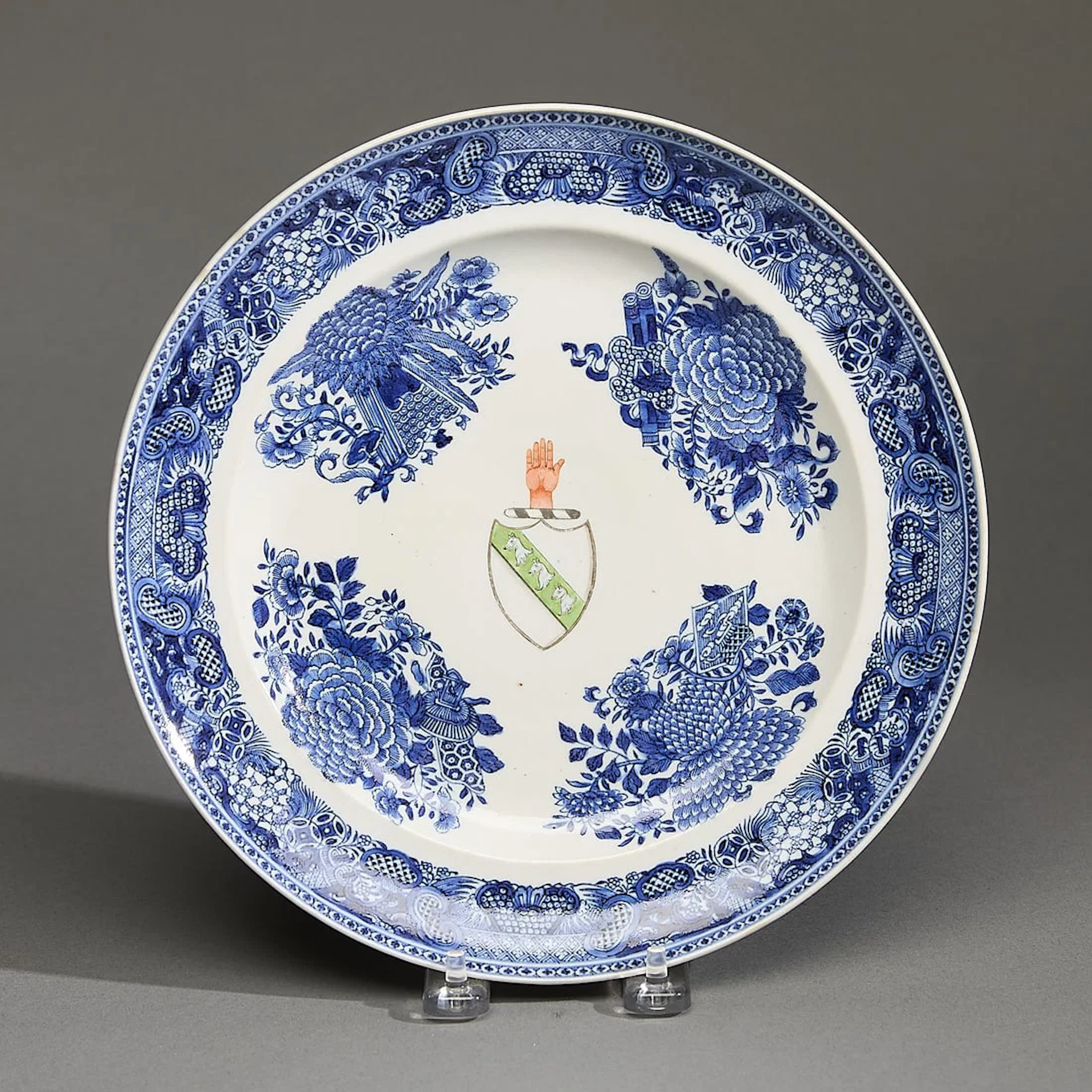 Chinese Export Armorial Plate - Middleton