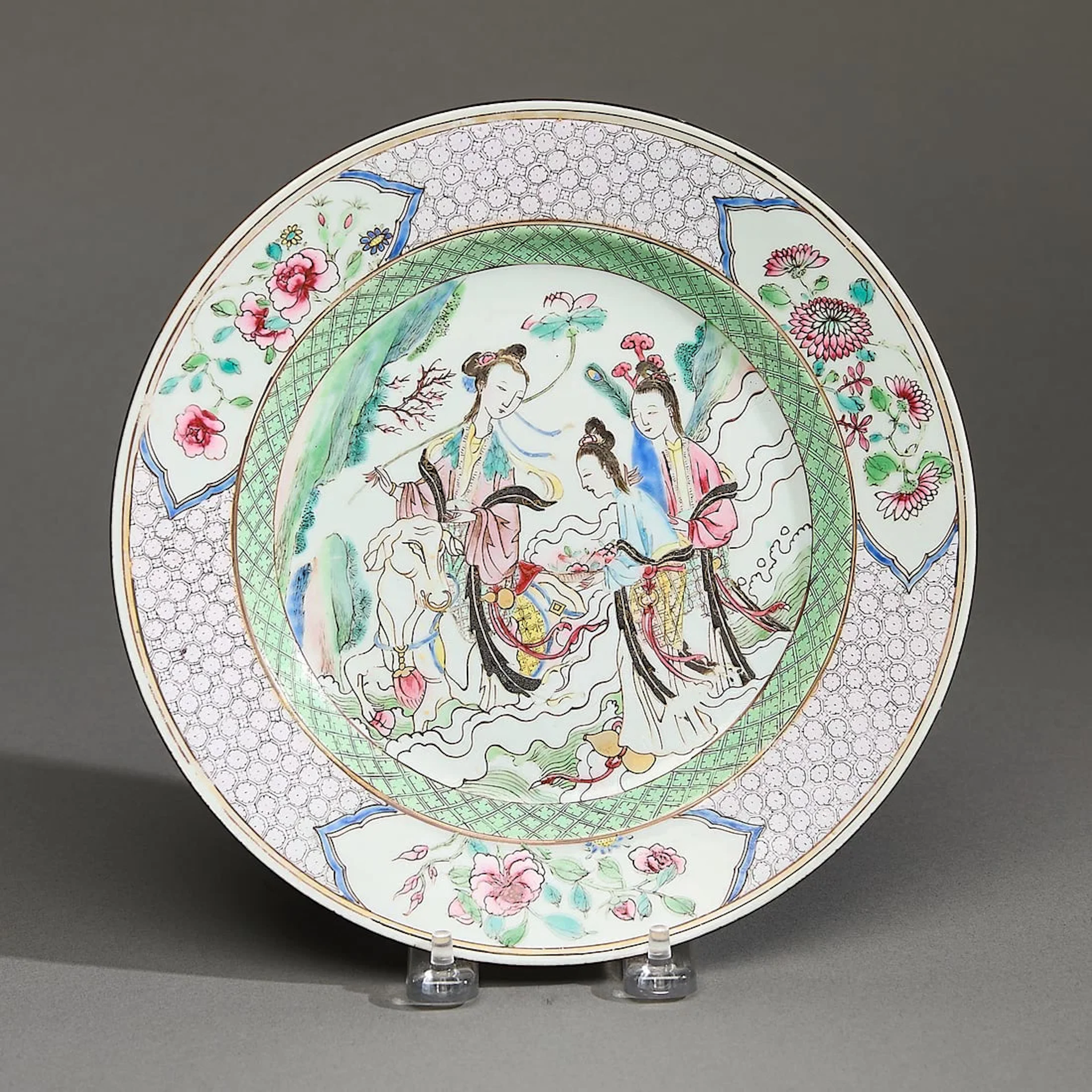 Chinese Export Famille Rose Plate