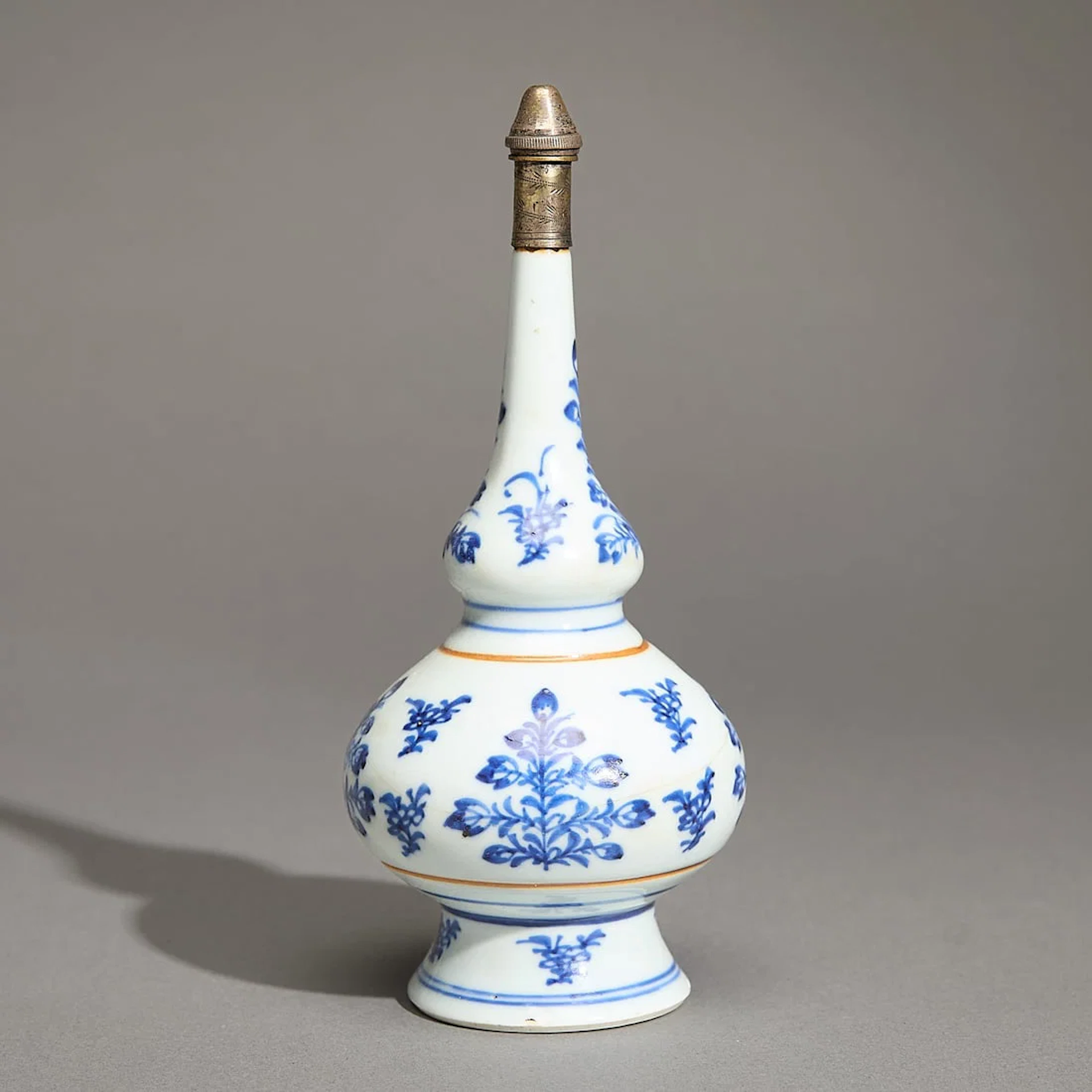 Export Silver-Mounted Porcelain Sprinkler