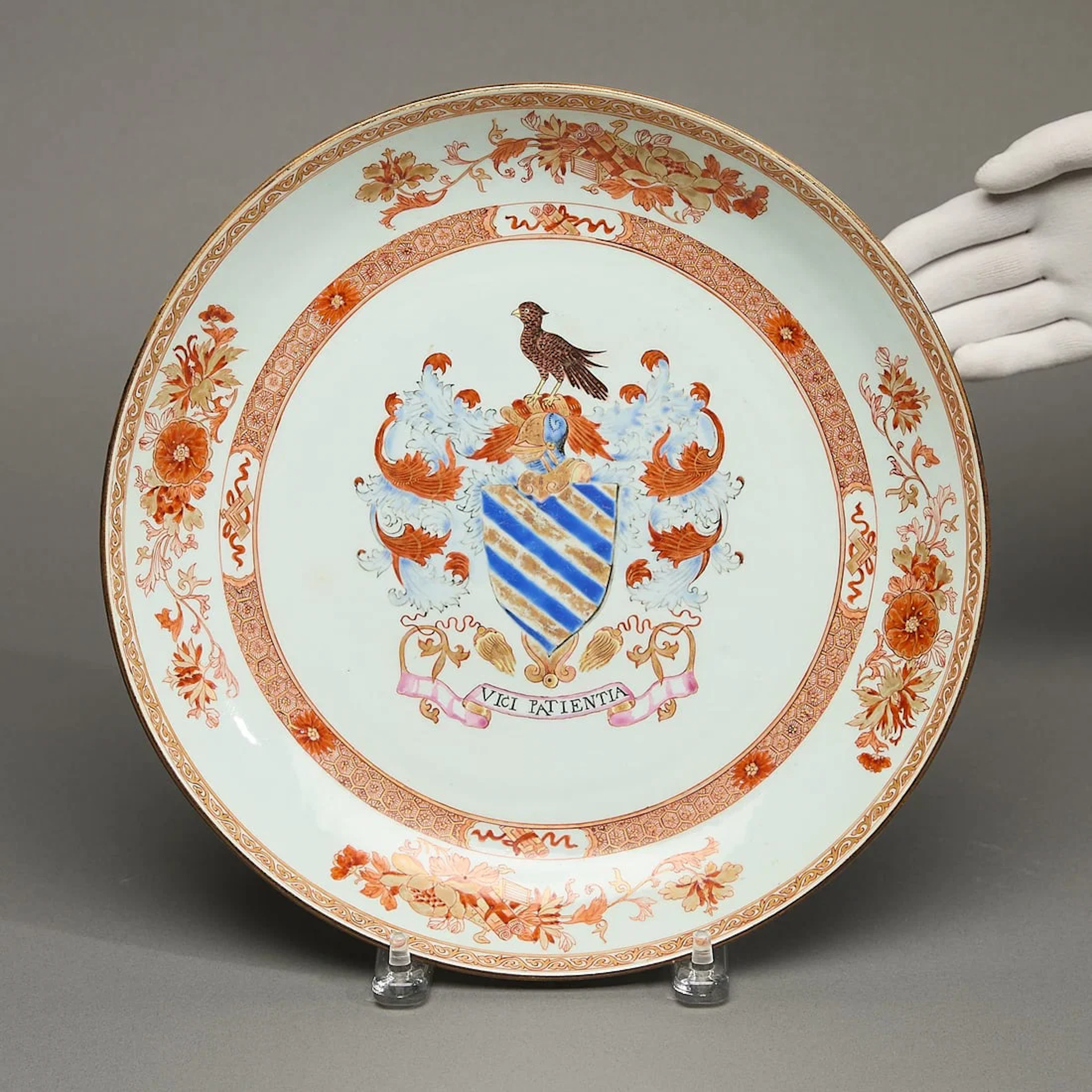 Lrg Chinese Export Saucer Dish - Mountford