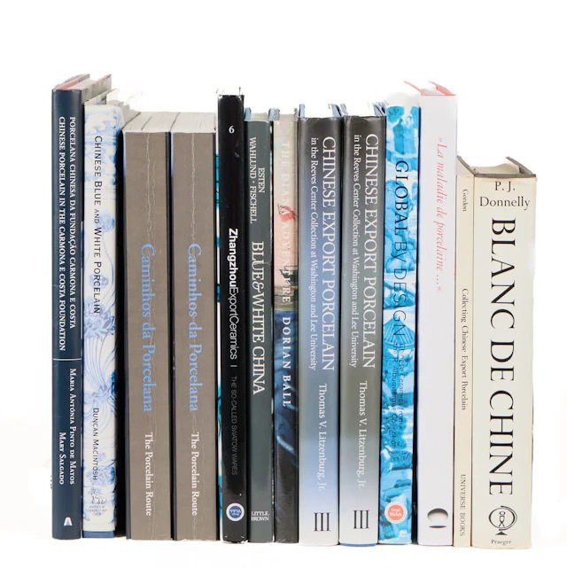 13 Chinese Art History & Porcelain Books