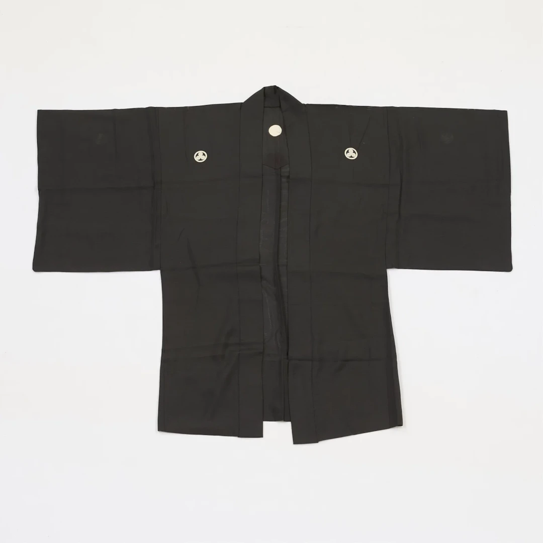 20th c. Japanese Kasai Kamon Haori Kimono Jacket