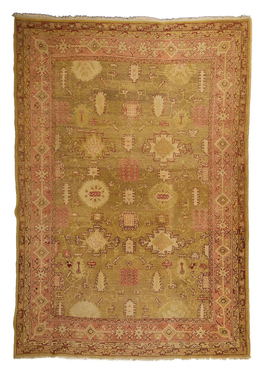 20th c. Amritsar Indian Wool Rug 12'4"x8'10"