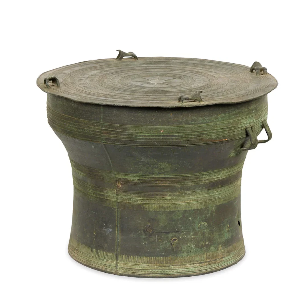 Southeast Asian Karen Bronze Frog Rain Drum