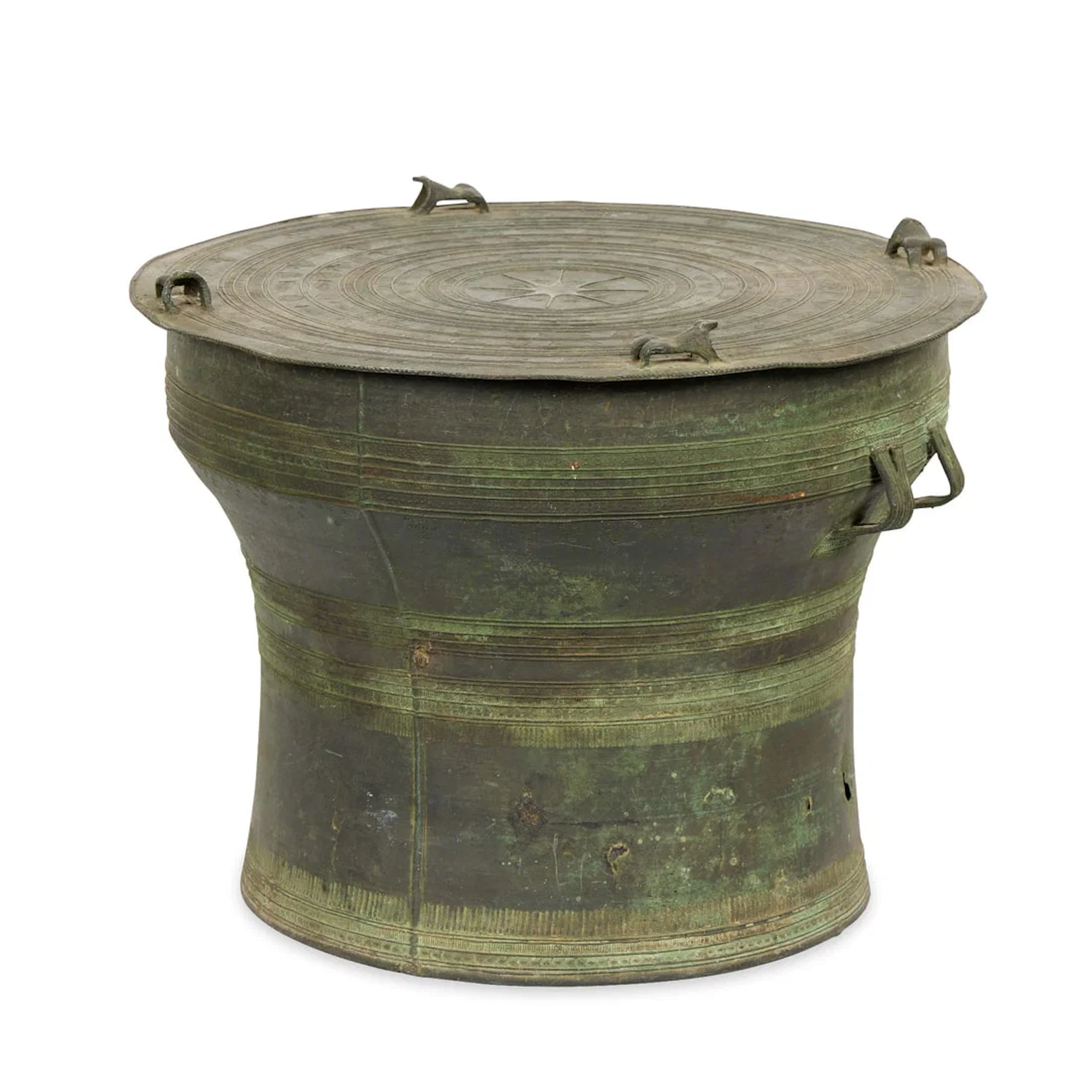 Southeast Asian Karen Bronze Frog Rain Drum