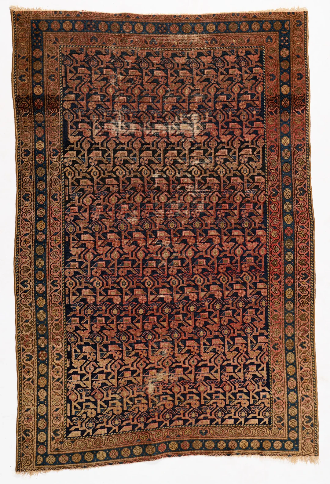 Early 20th c. Persian Malayer Rug 6'4"x4'3"