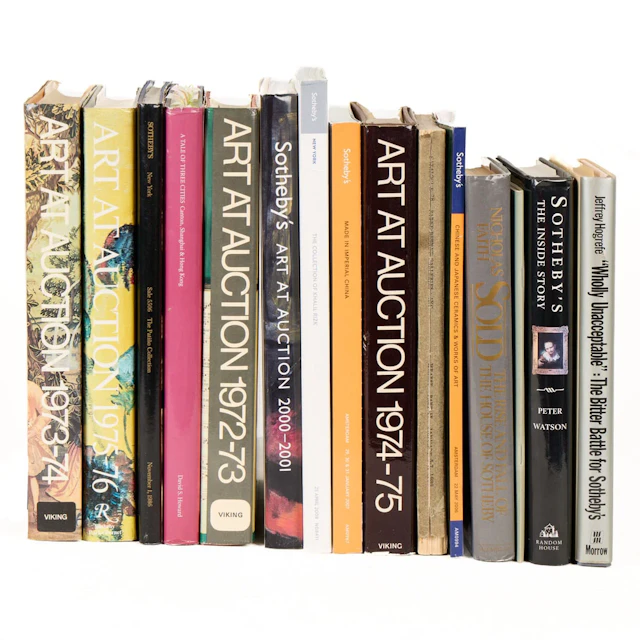 15 Sotheby's Auction Catalogs & Review Books