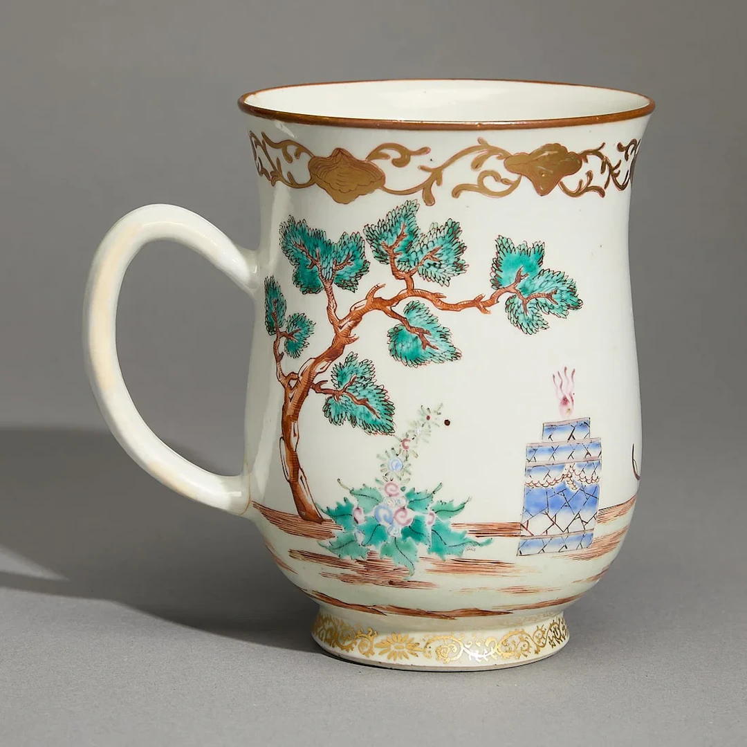 Chinese Export Valentine's Pattern Mug