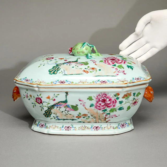 Chinese Export Famille Rose Soup Tureen