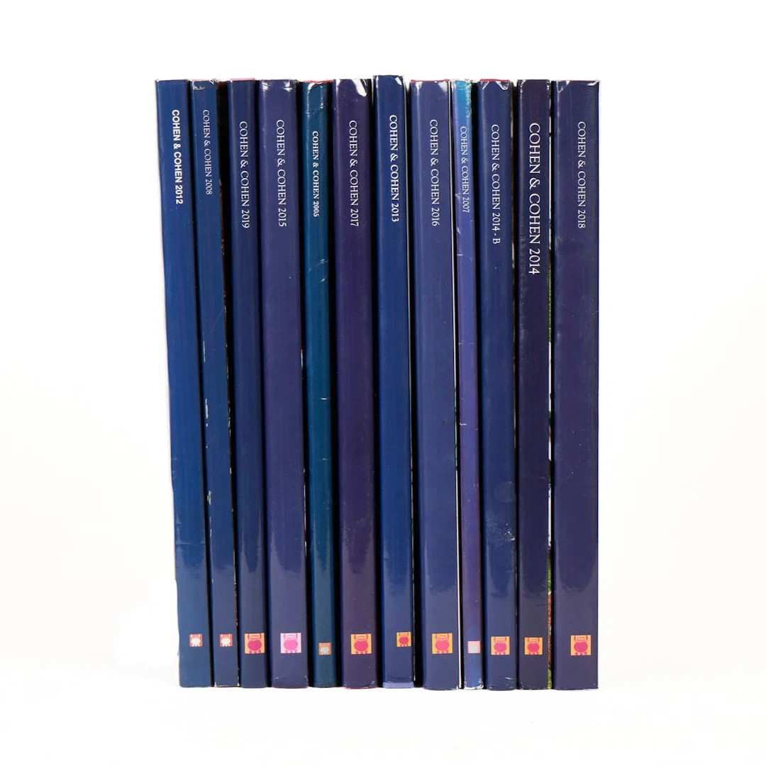 12 Cohen & Cohen Asian Art Porcelain Catalogs