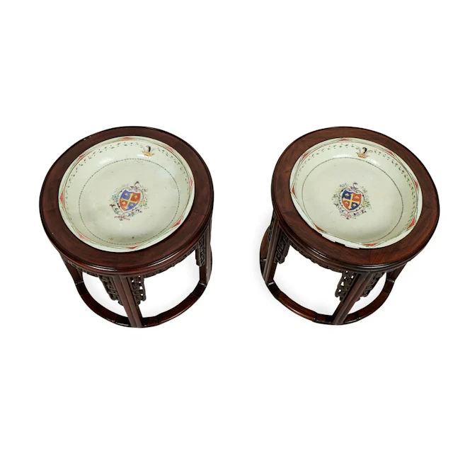 Pr Armorial Basins as Tables - Manning