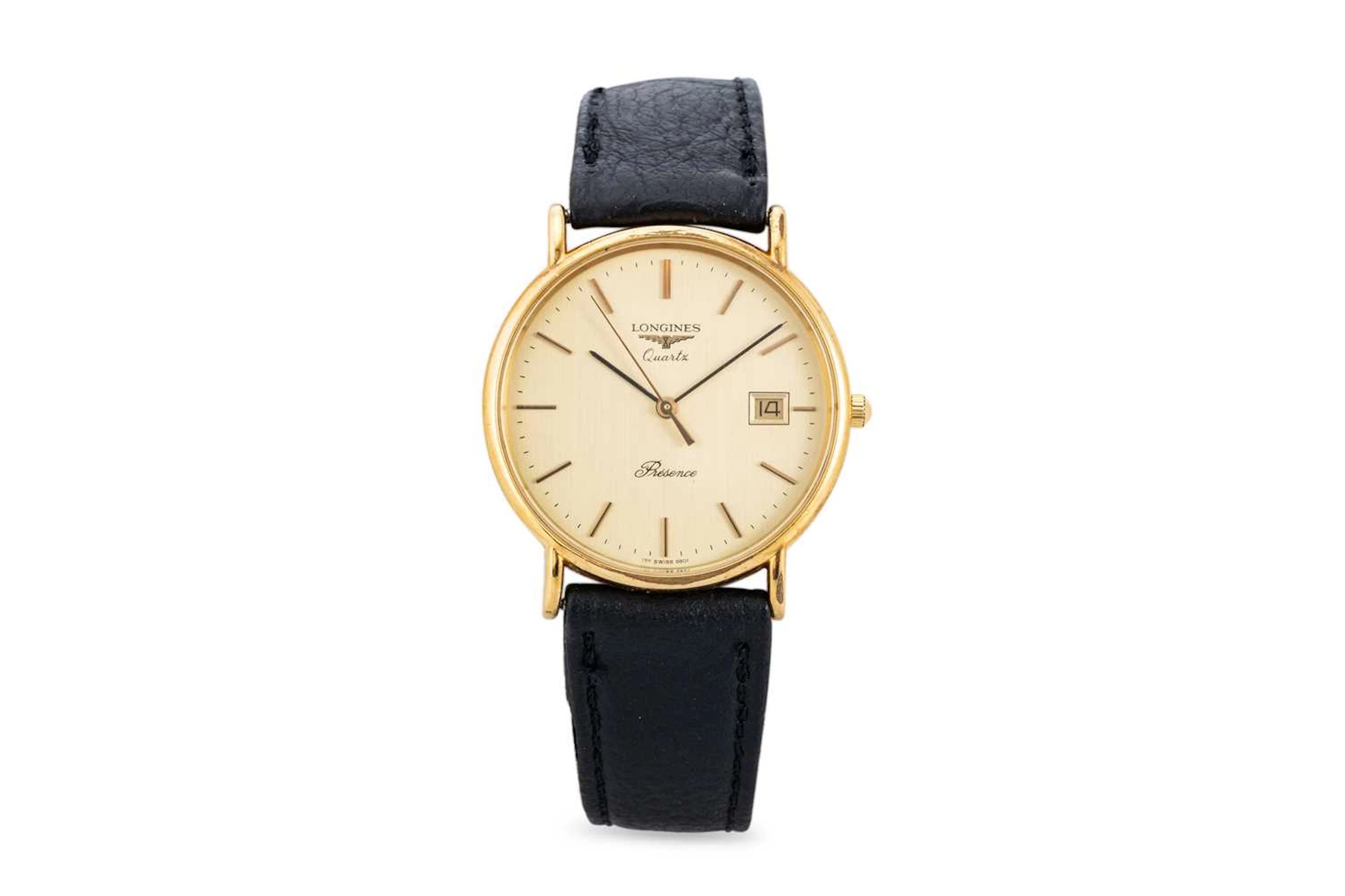 A LONGINES WRIST WATCH