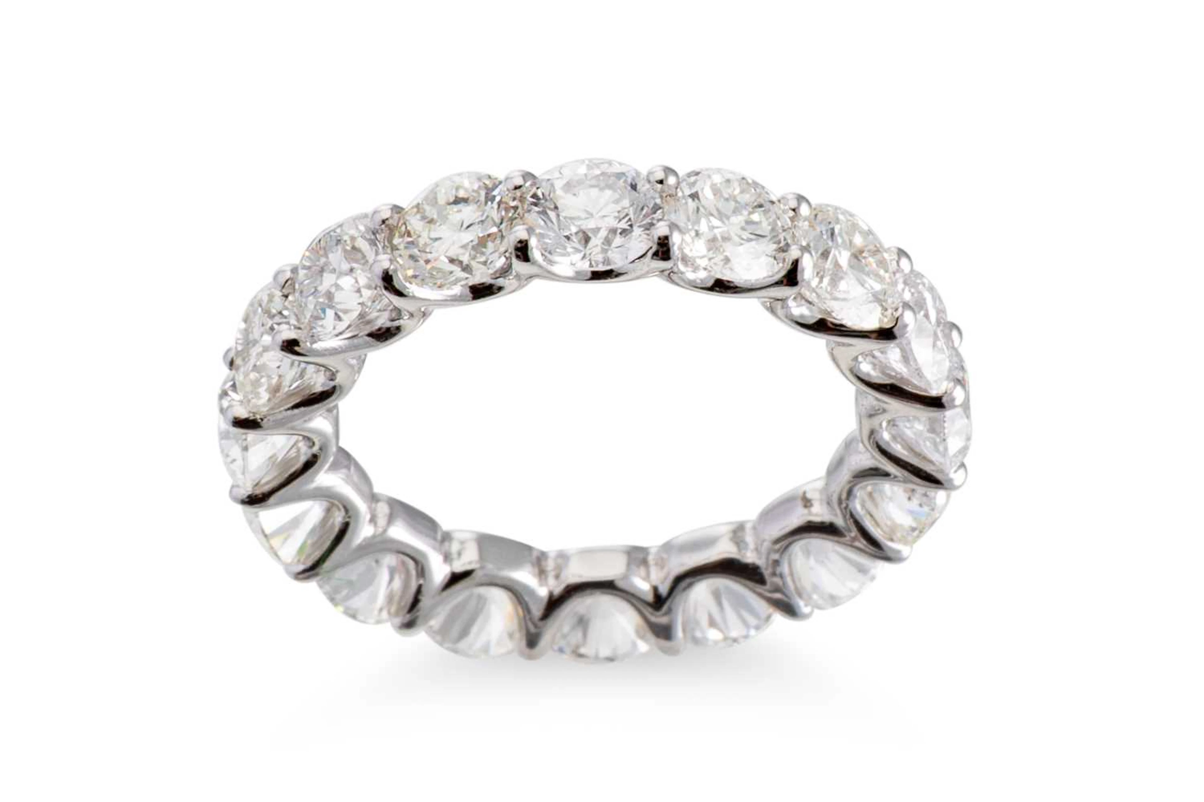 A DIAMOND FULL BANDED ETERNITY RING