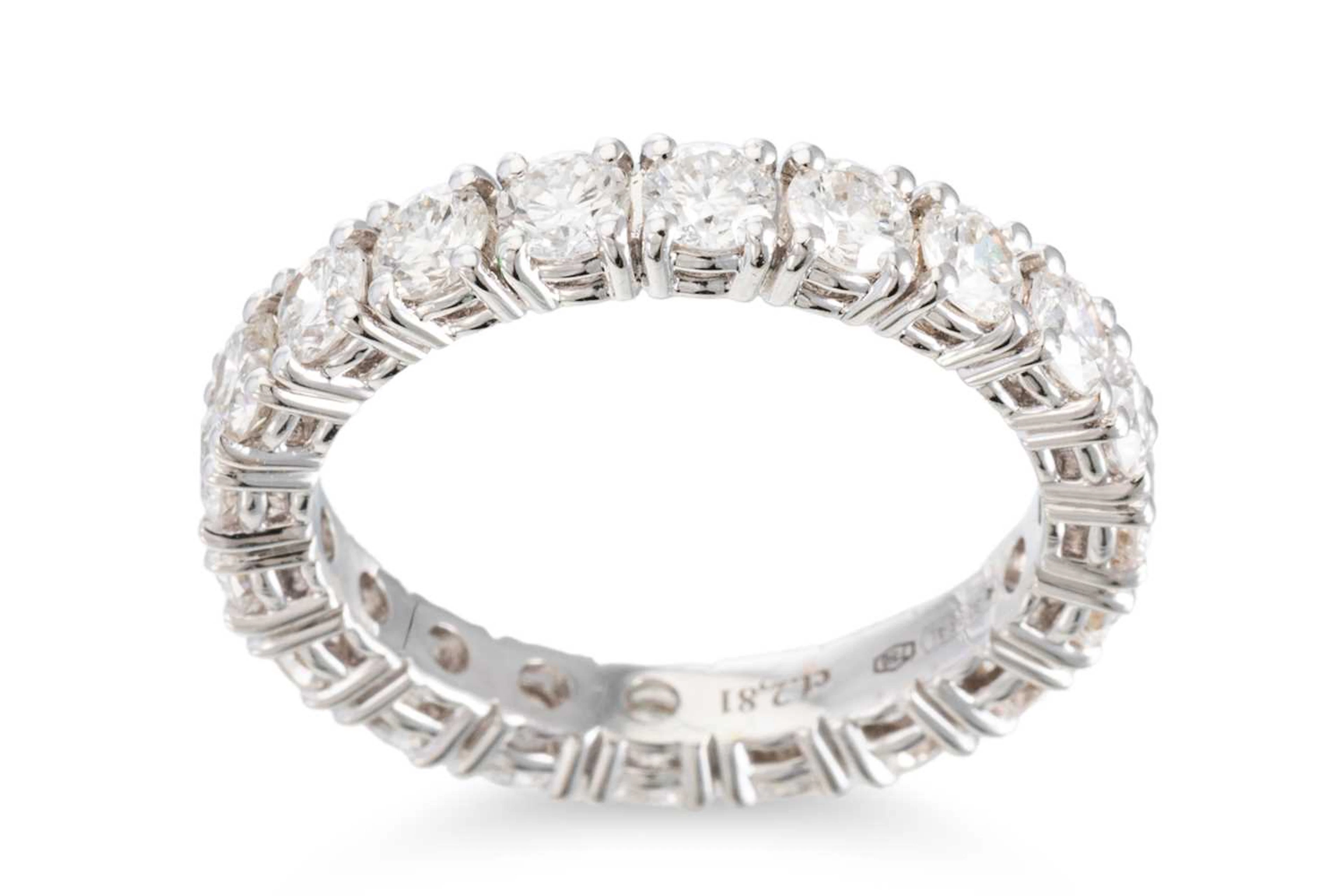 A DIAMOND FULL BANDED ETERNITY RING